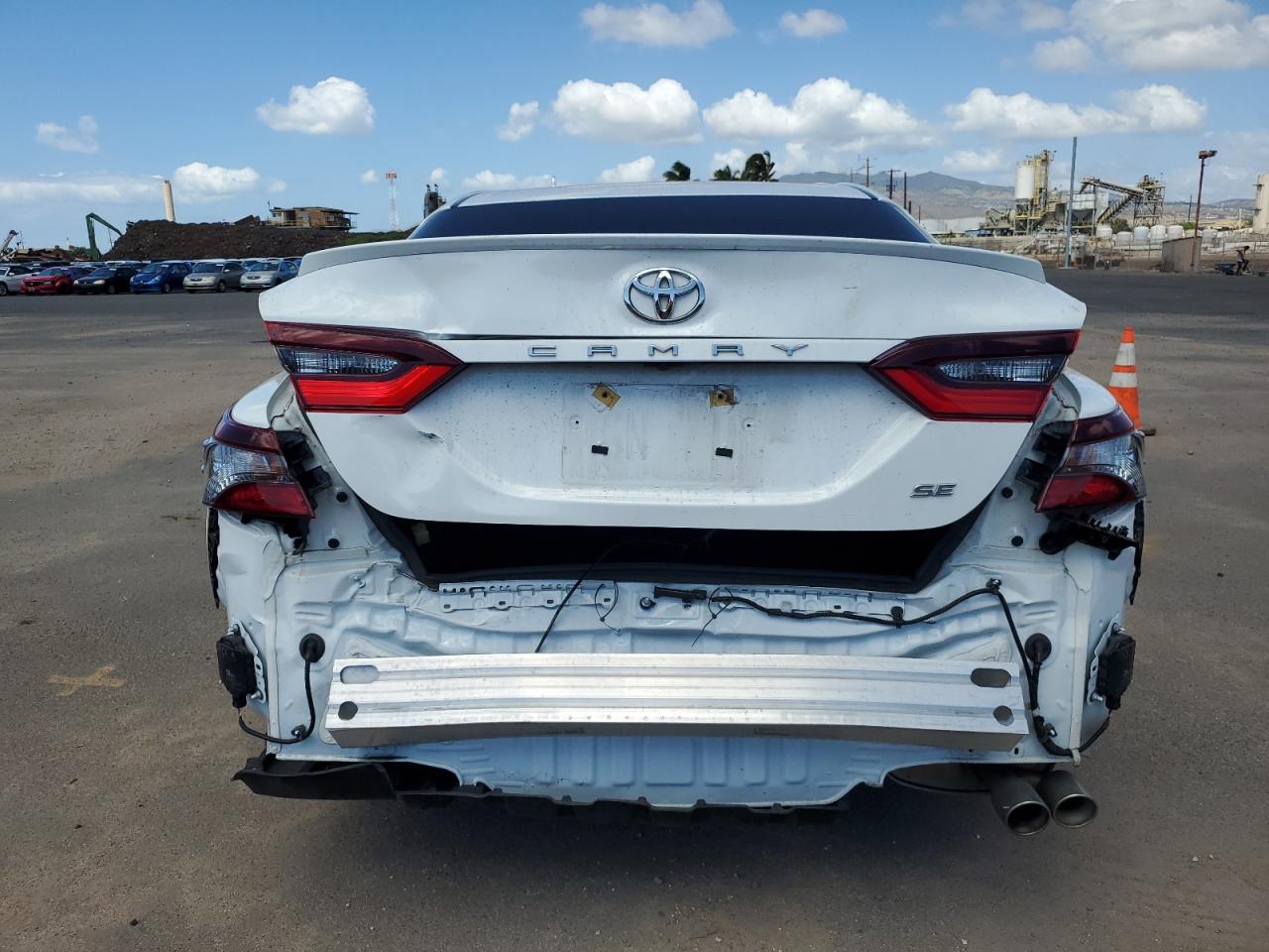 2021 Toyota Camry VIN 4T1T11AK6MU483679 Copart auction photo, rear end damage thumbnail 6