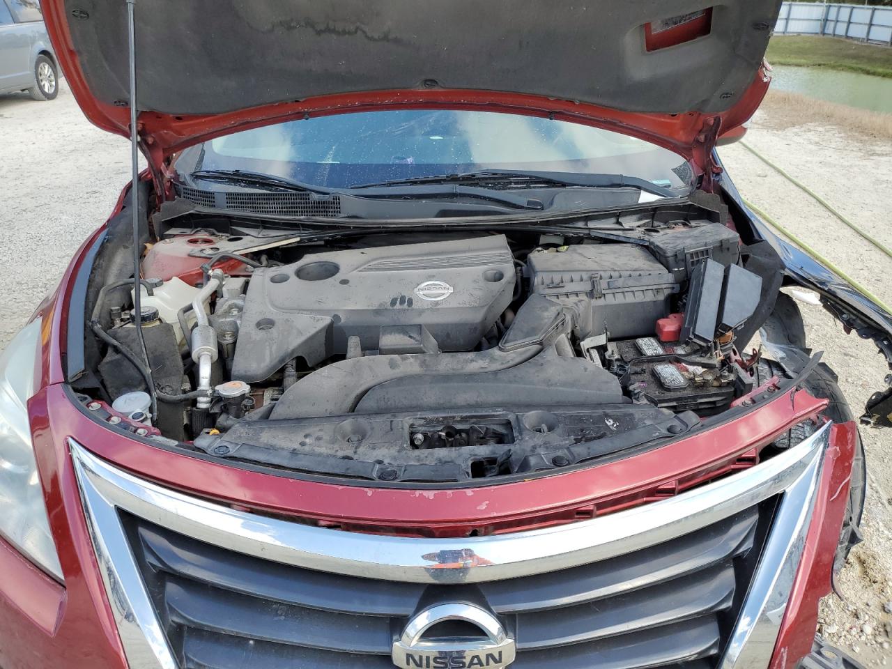 2014 Nissan Altima VIN 1N4AL3AP3EC427192 Copart auction photo, front end / side damage thumbnail 11