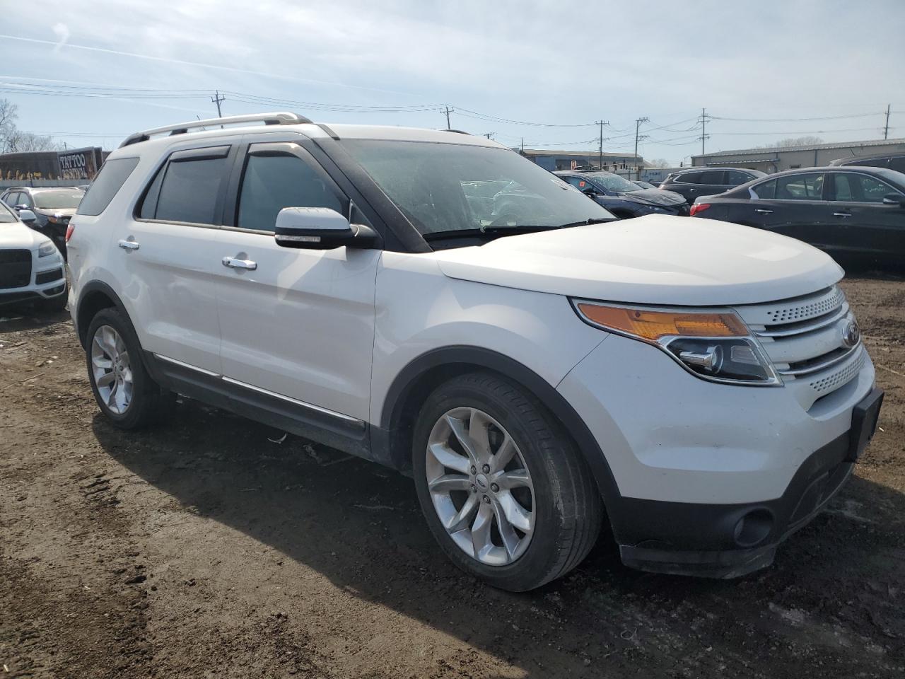 2015 Ford Explorer VIN 1FM5K8F85FGA39190 Copart auction photo, front end damage thumbnail 4
