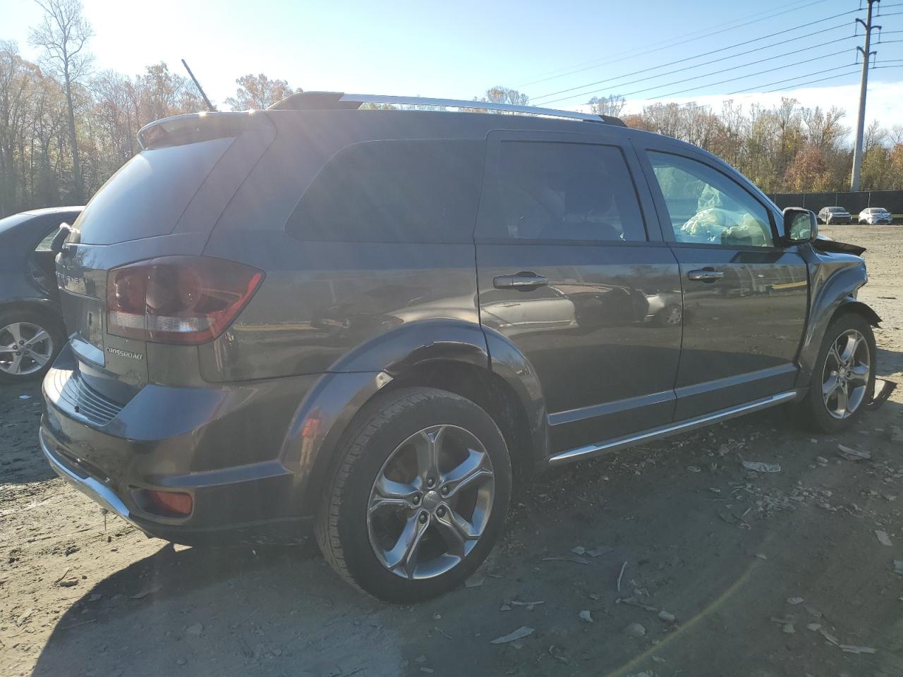 2017 Dodge Journey VIN 3C4PDCGG4HT580410 Copart auction photo, front end damage thumbnail 3