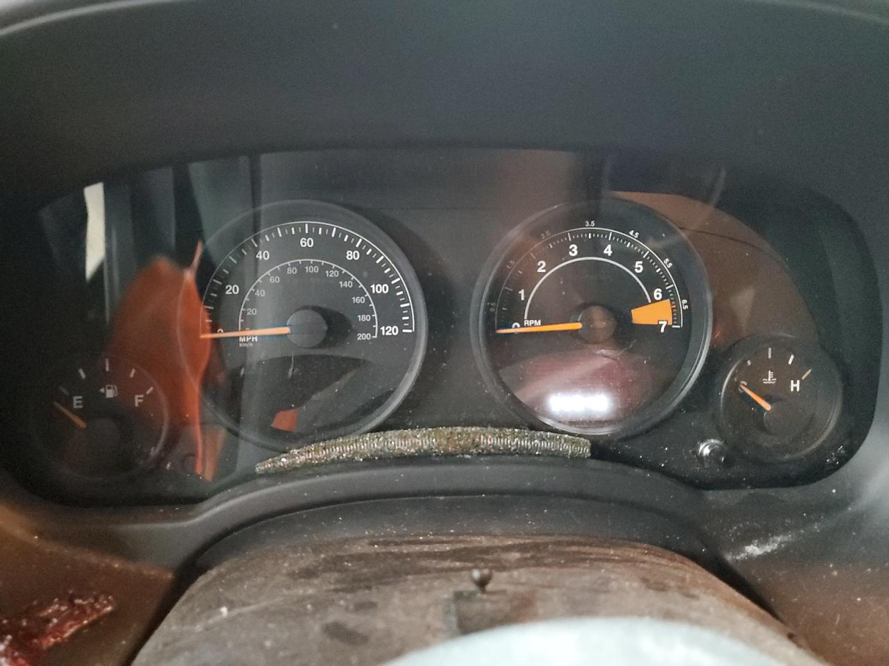 2016 Jeep Liberty (Patriot) VIN 1C4NJPBB1GD537635 Copart auction photo, side / front end damage thumbnail 9