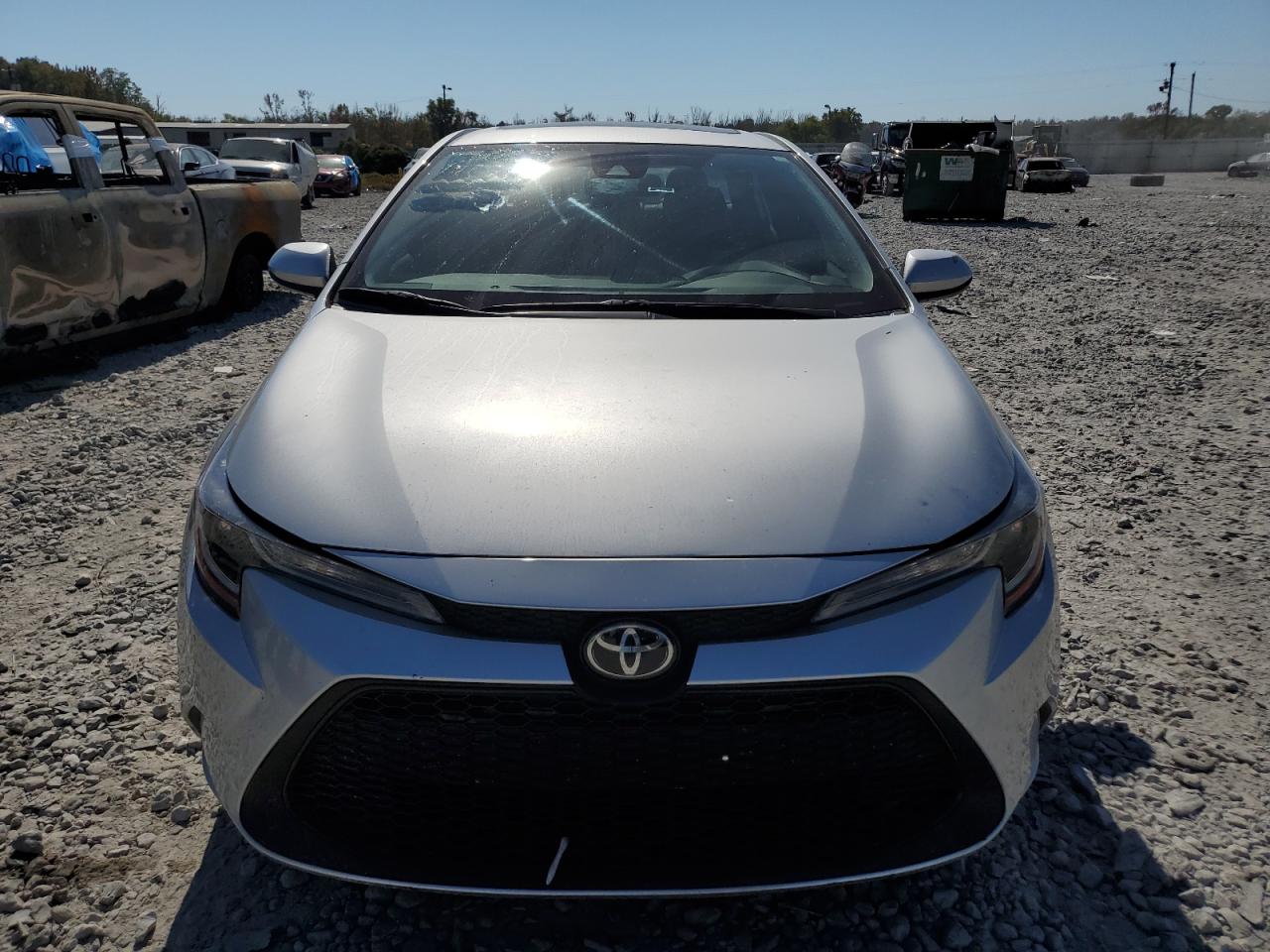 2021 Toyota Corolla VIN JTDHPMAE5MJ134812 Copart auction photo, rear end / side damage thumbnail 5