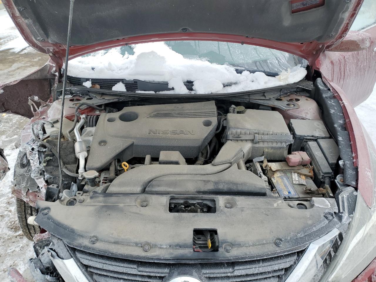 2016 Nissan Altima VIN 1N4AL3APXGC238669 Copart auction photo, front end / rear end damage thumbnail 11