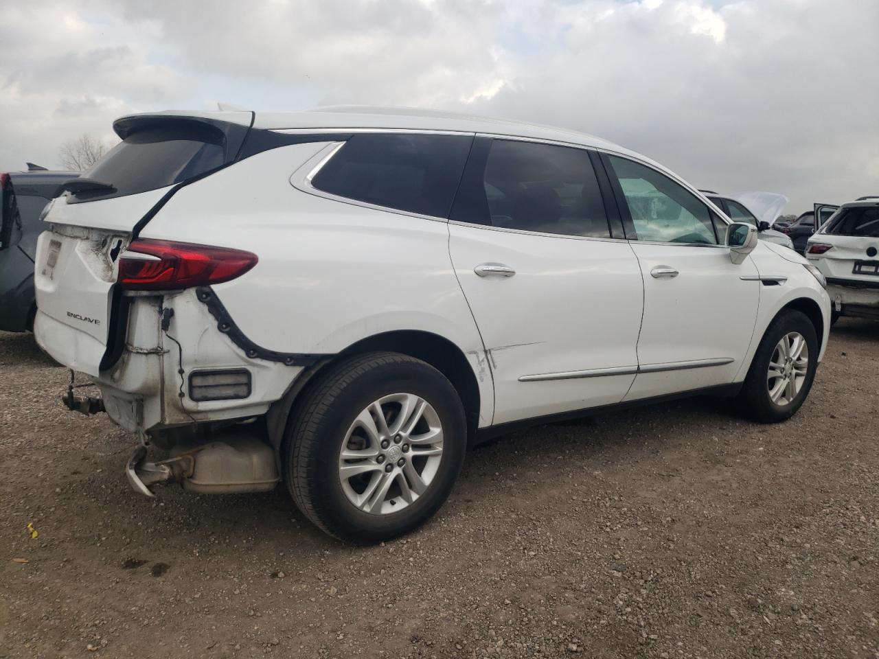 2019 Buick Enclave VIN 5GAERBKW2KJ174143 Copart auction photo, rear end / side damage thumbnail 3