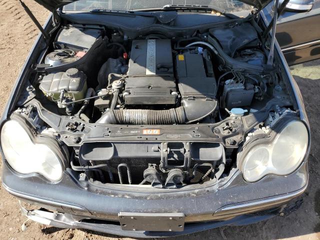 2005 Mercedes-Benz C-klasse VIN WDBRF40JX5F615972 Copart auction photo, rear end / front end damage thumbnail 11