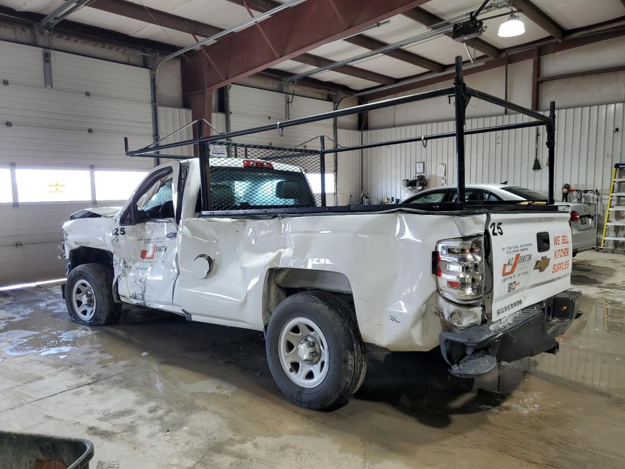 2017 Chevrolet Silverado VIN 1GCNCNEH0HZ138279 Copart auction photo, front end / side damage thumbnail 2