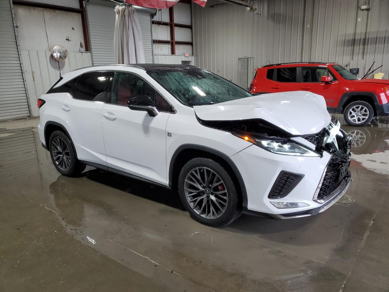 2020 Lexus RX VIN 2T2YZMDA3LC242287 Copart auction photo, front end damage thumbnail 4