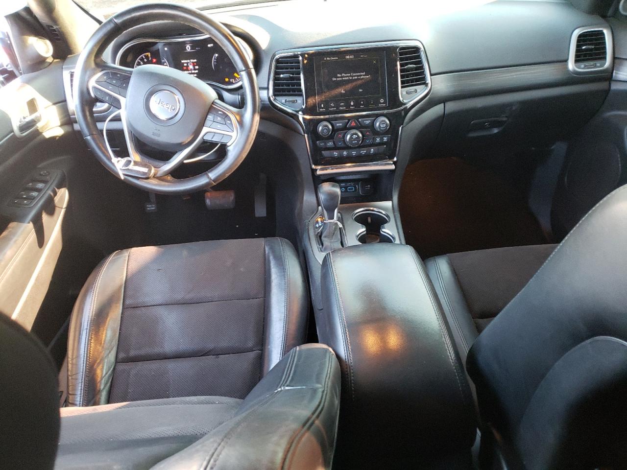 2020 Jeep Grand Cherokee VIN 1C4RJFAG0LC407807 Copart auction photo, side / front end damage thumbnail 8