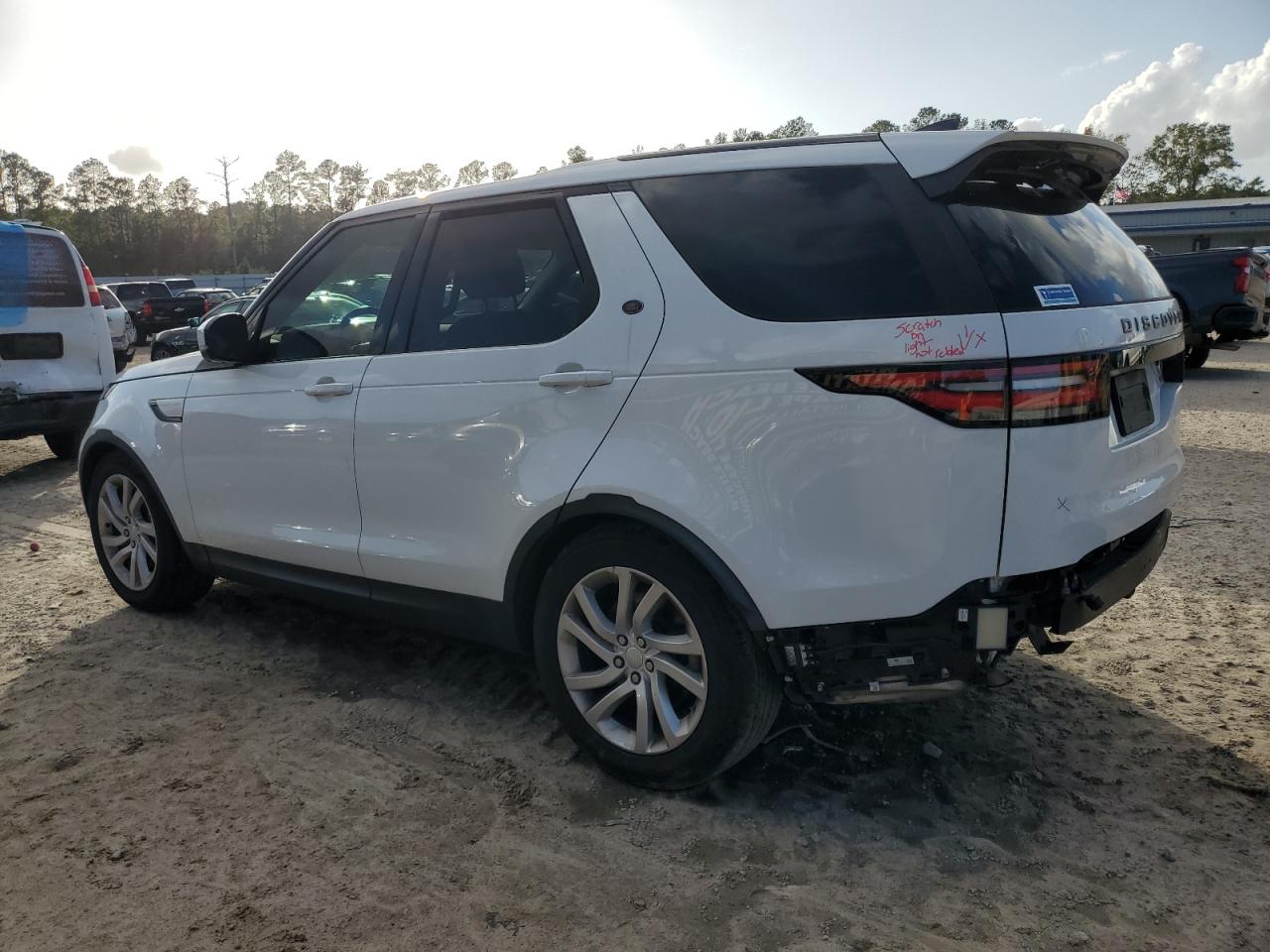 2018 Land Rover Discovery VIN SALRR2RV5JA050288 Copart auction photo, rear end damage thumbnail 2