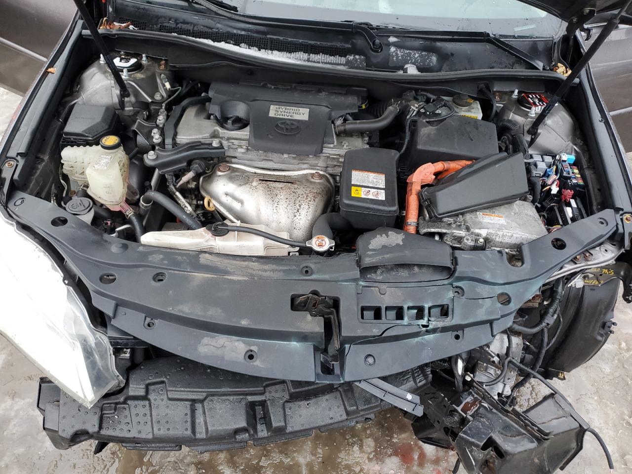 2017 Toyota Camry VIN 4T1BD1FKXHU204168 Copart auction photo, front end damage thumbnail 12