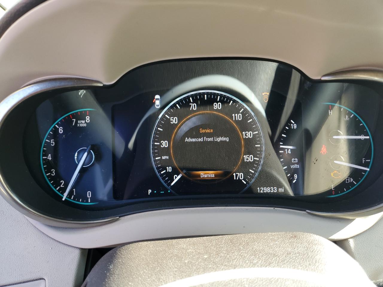 2015 Buick LaCrosse VIN 1G4GB5G37FF134916 Copart auction photo, front end damage thumbnail 9