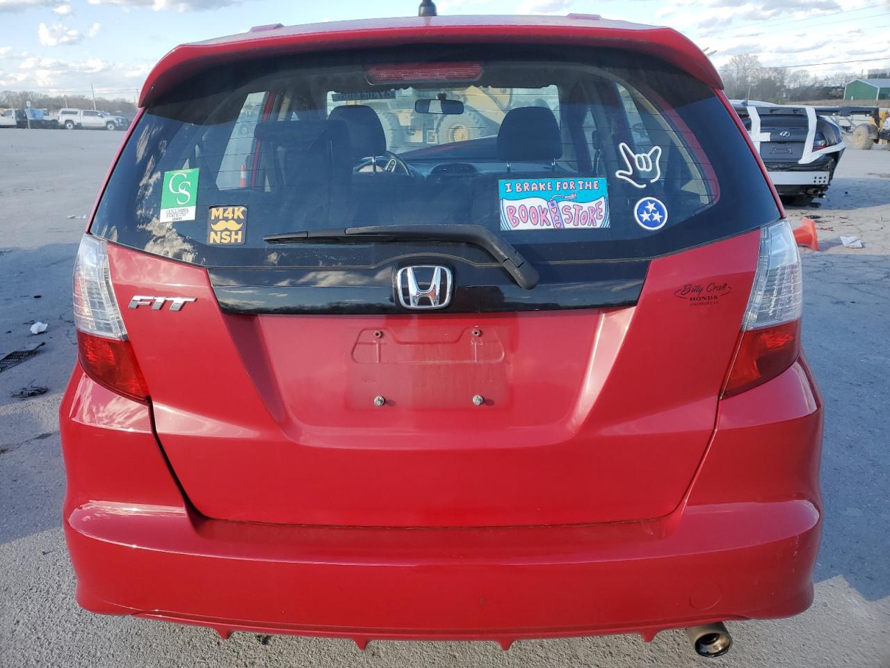 2012 Honda Fit VIN JHMGE8H57CC028961 Copart auction photo, front end damage thumbnail 6