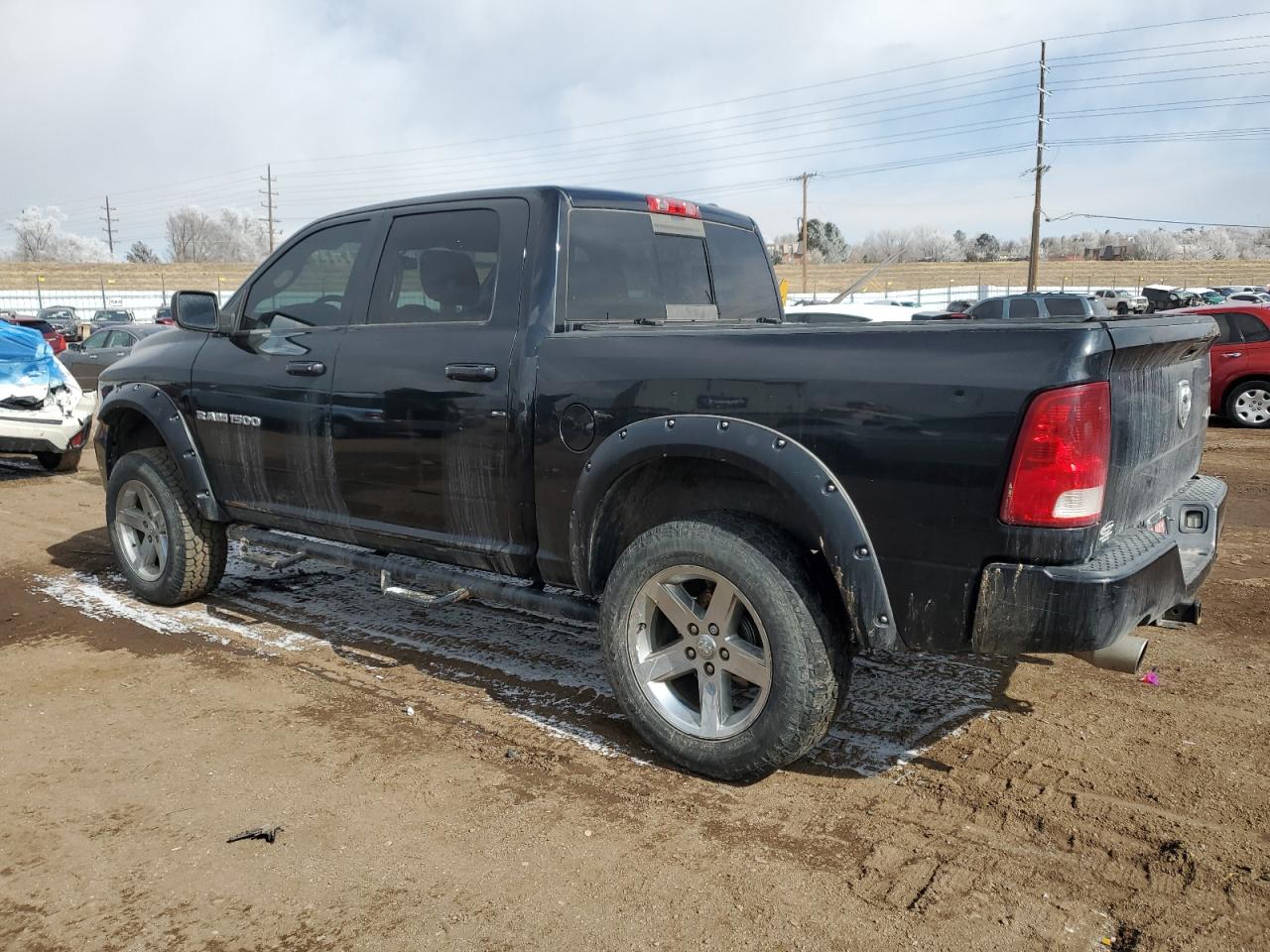 2011 Dodge RAM VIN 1D7RV1CT8BS576730 Copart auction photo, mechanical damage thumbnail 2