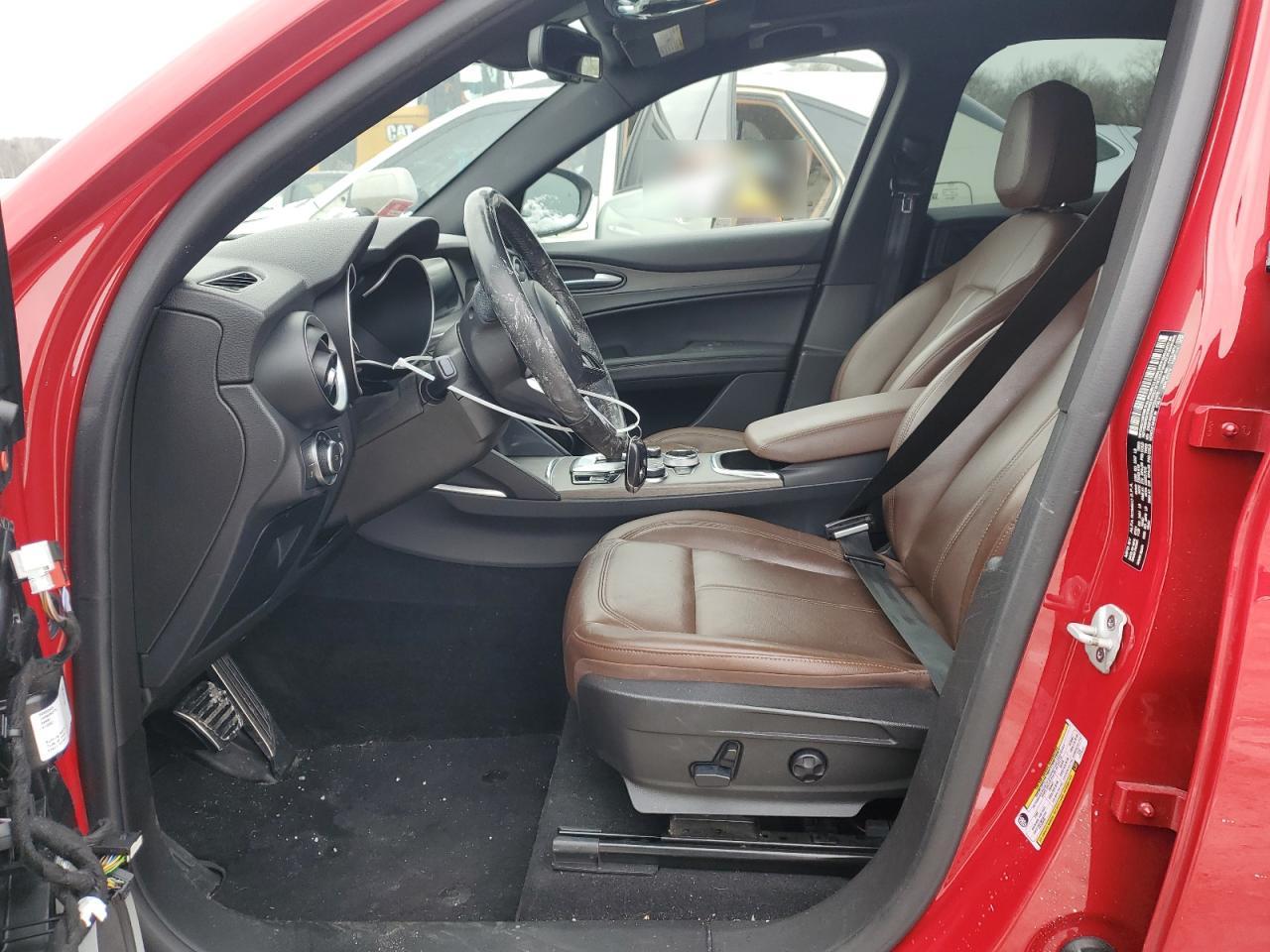 2022 Alfa Romeo Stelvio VIN ZASPAKBN3N7D24470 Copart auction photo, front end damage thumbnail 7