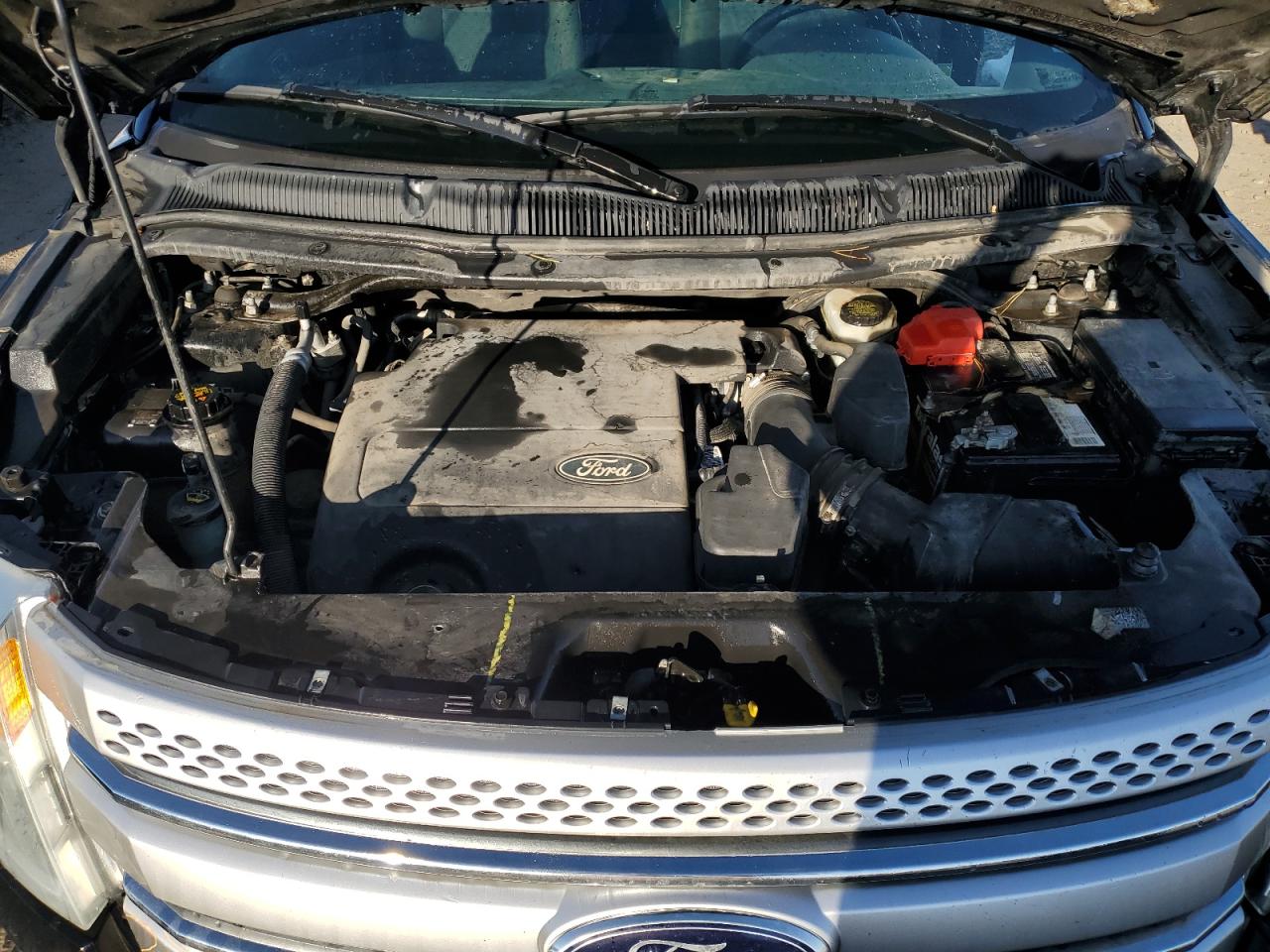 2014 Ford Explorer VIN 1FM5K8D81EGB38767 Copart auction photo, front end damage thumbnail 12