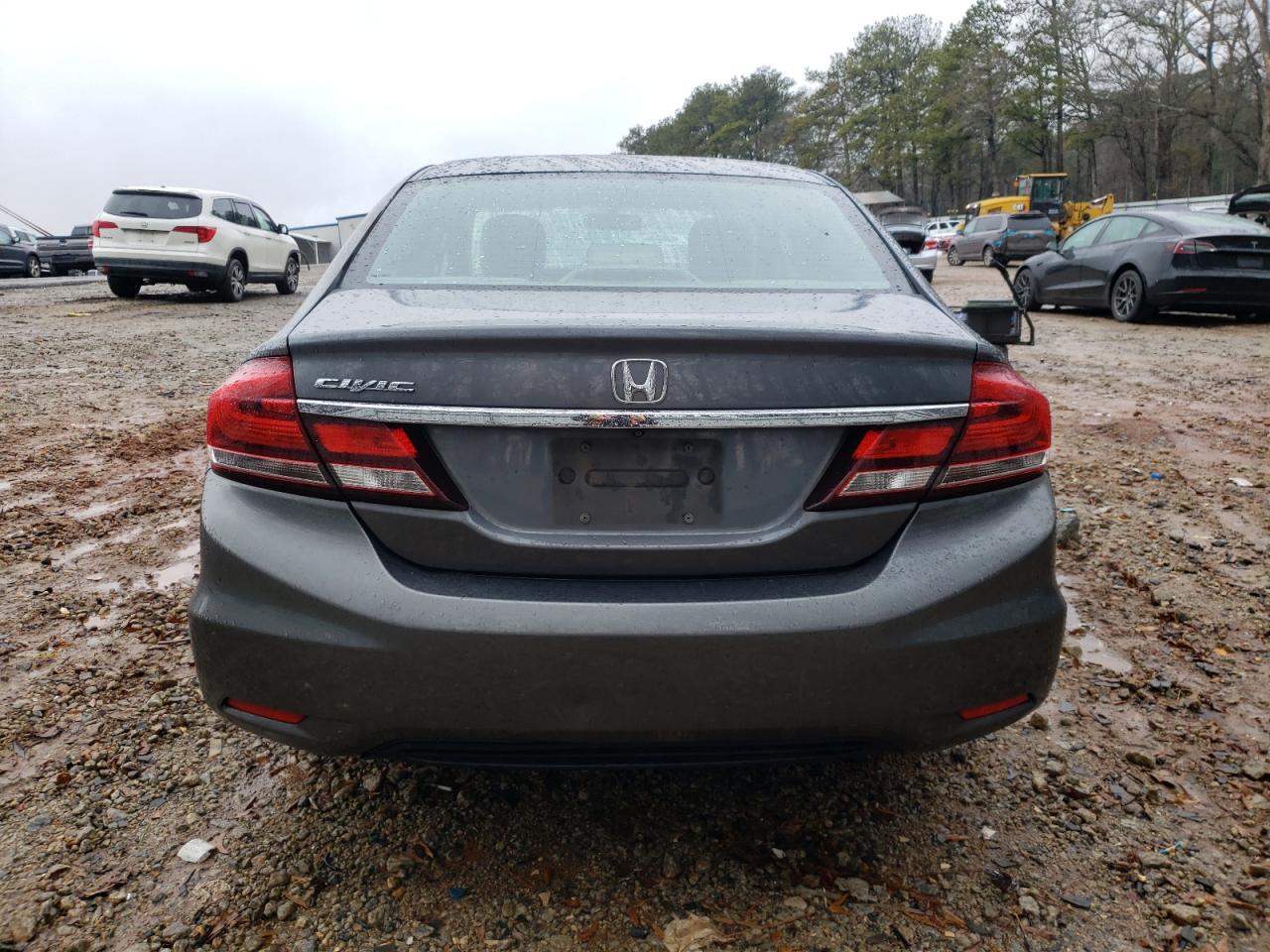 2013 Honda Civic VIN 19XFB2F55DE041983 Copart auction photo, front end damage thumbnail 6