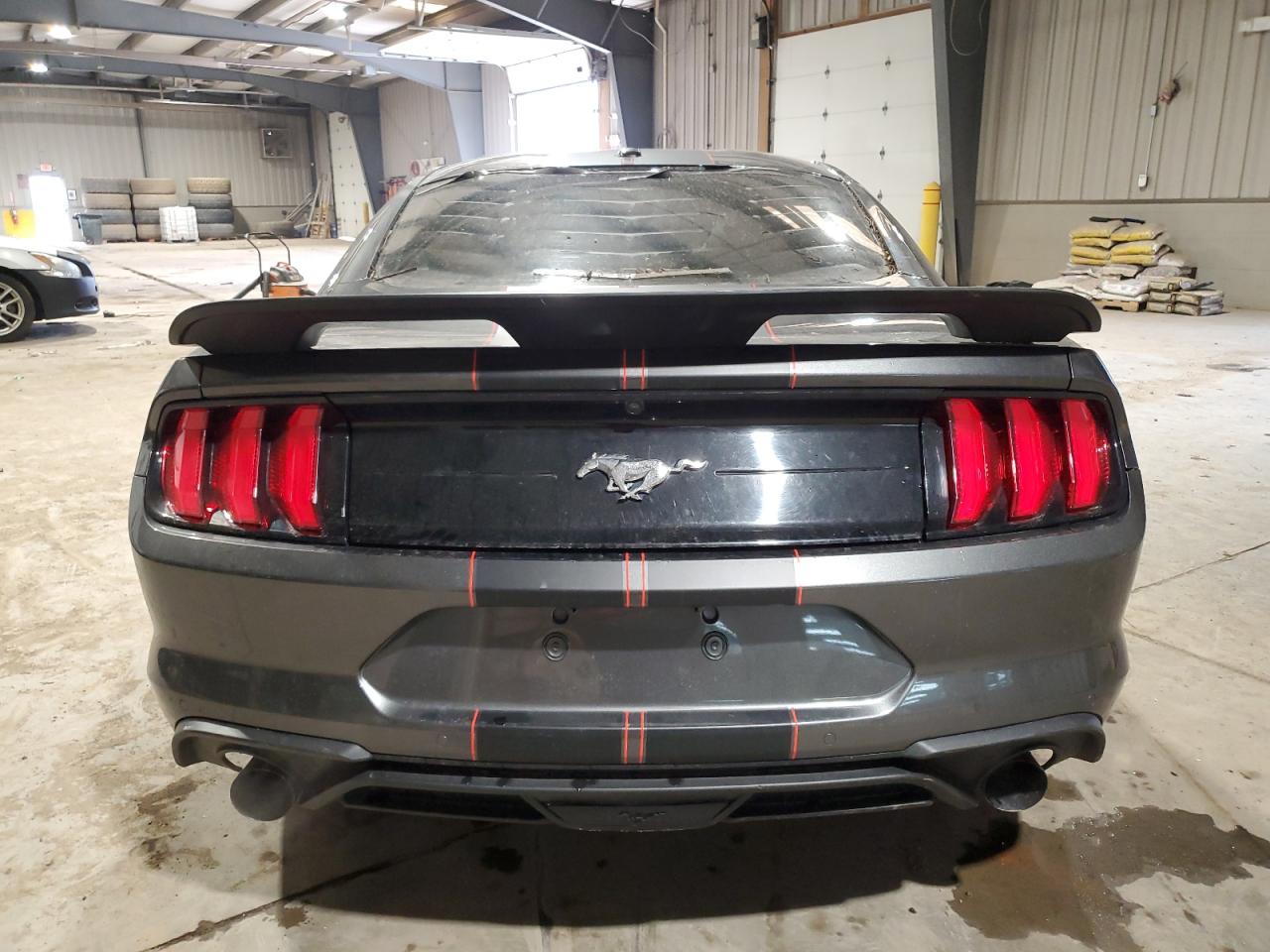 2018 Ford Mustang VIN 1FA6P8TH0J5121921 Copart auction photo, front end / top/roof damage thumbnail 6