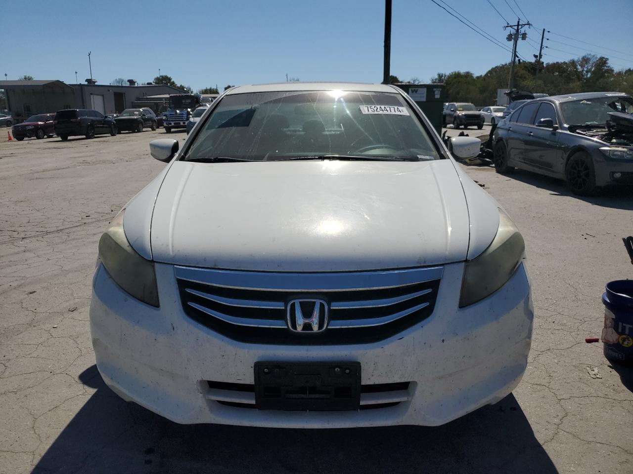 2012 Honda Accord VIN 1HGCP2F86CA005320 Copart auction photo, side damage thumbnail 5
