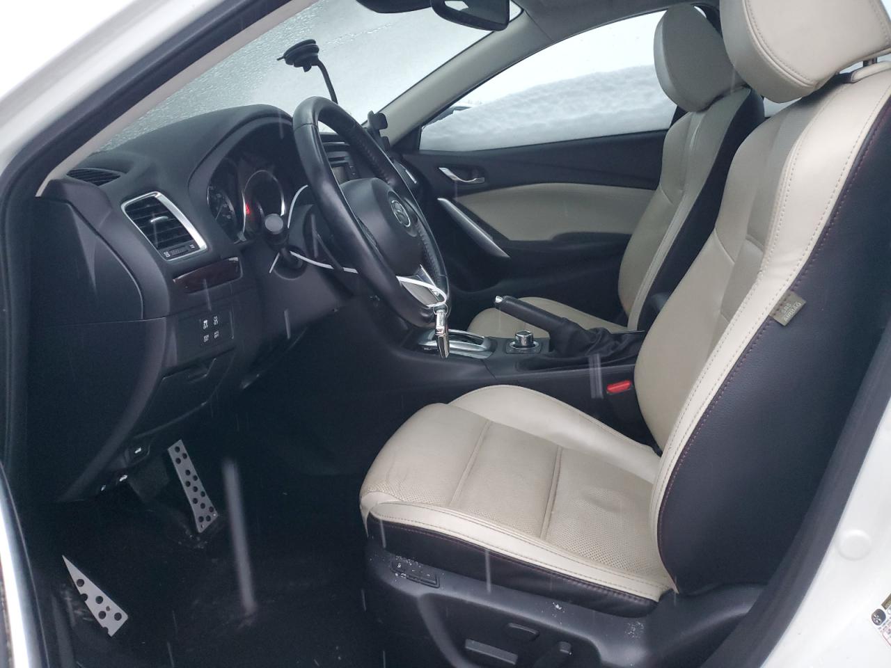2014 Mazda 6 VIN JM1GJ1W51E1110707 Copart auction photo, front end damage thumbnail 7