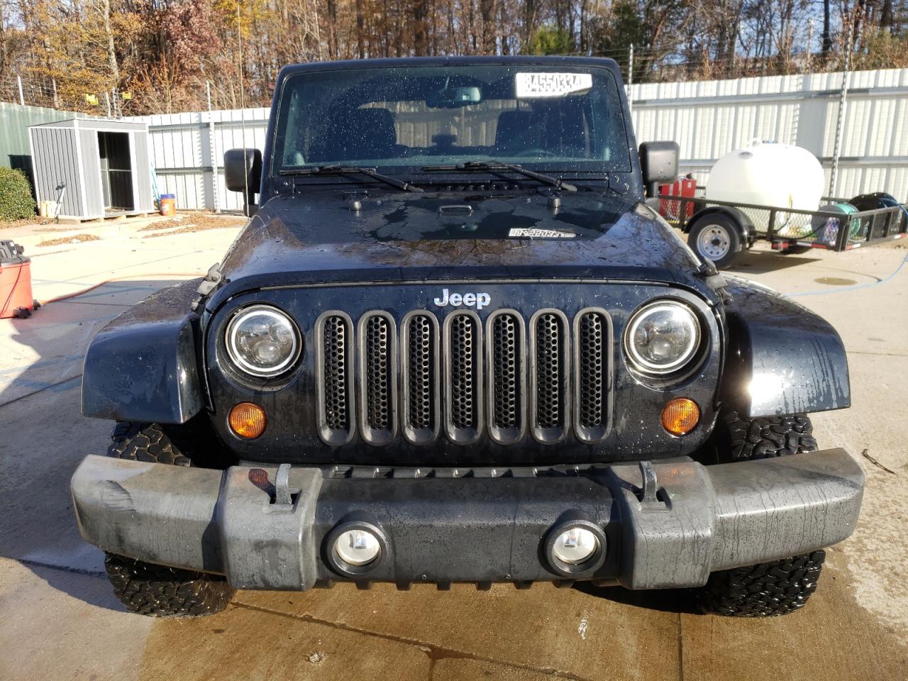 2013 Jeep Wrangler VIN 1C4AJWBG7DL524992 Copart auction photo, mechanical damage thumbnail 5