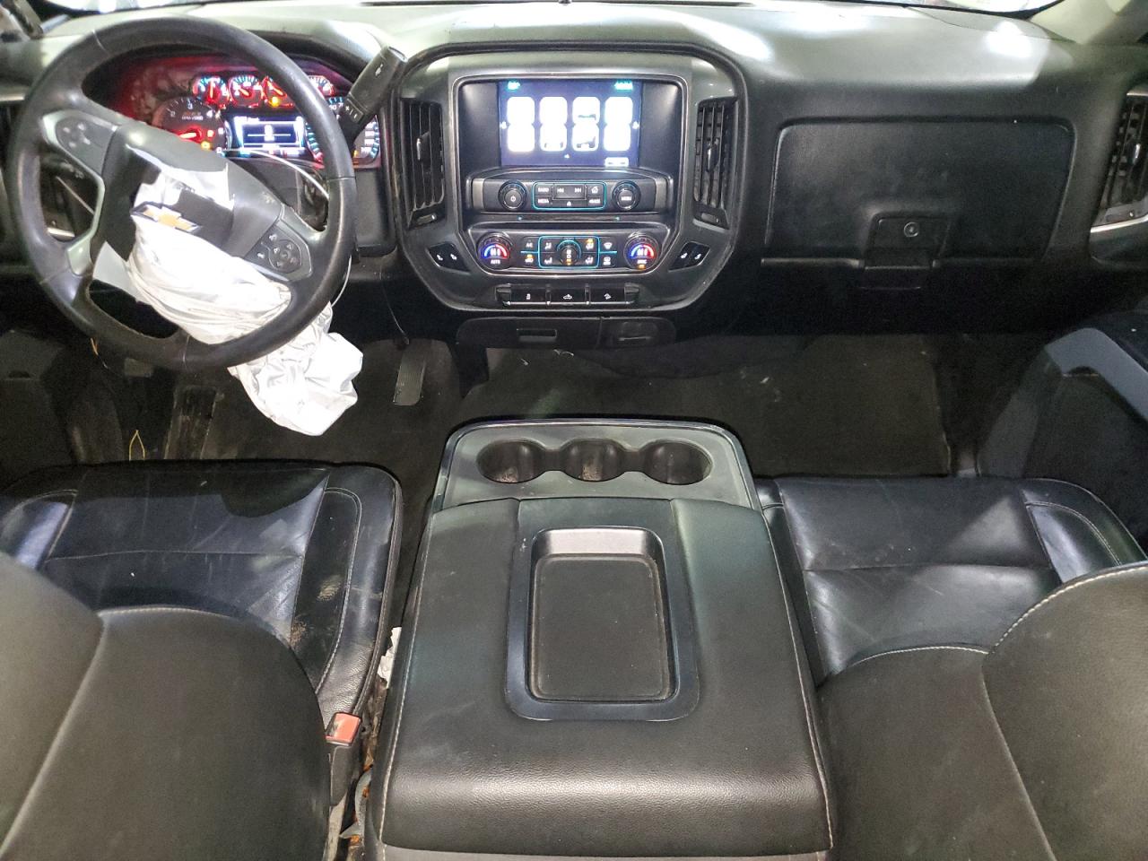2018 Chevrolet Silverado VIN 3GCUKREC0JG409051 Copart auction photo, all over / frame damage damage thumbnail 8
