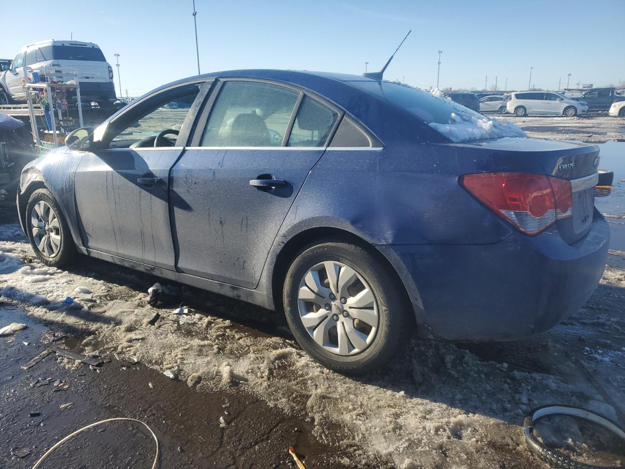 2012 Chevrolet Cruze VIN 1G1PC5SH9C7121958 Copart auction photo, front end / rear end damage thumbnail 2