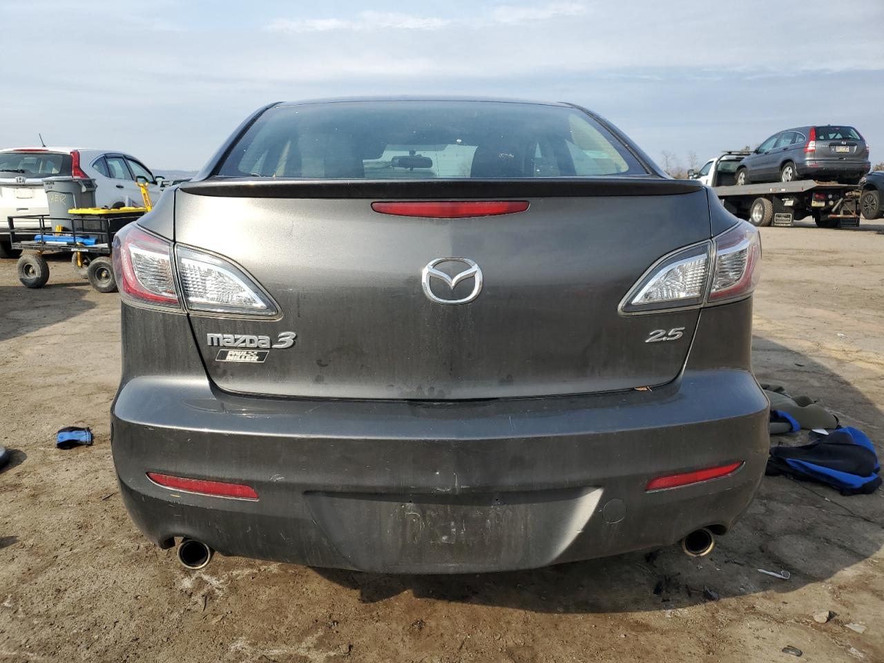 2010 Mazda 3 VIN JM1BL1S64A1338200 Copart auction photo, side damage thumbnail 6