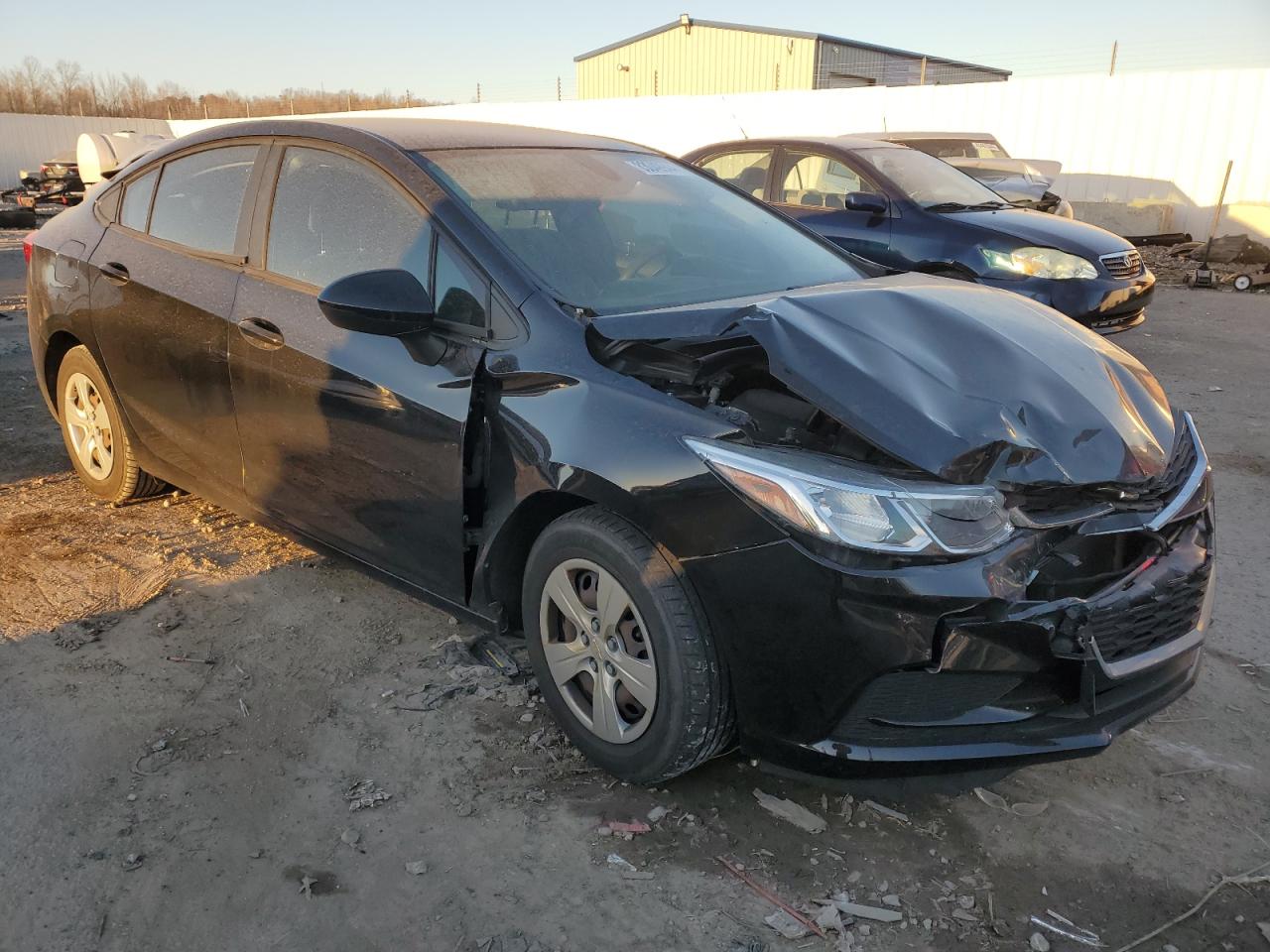 2018 Chevrolet Cruze VIN 1G1BC5SM3J7132393 Copart auction photo, front end damage thumbnail 4