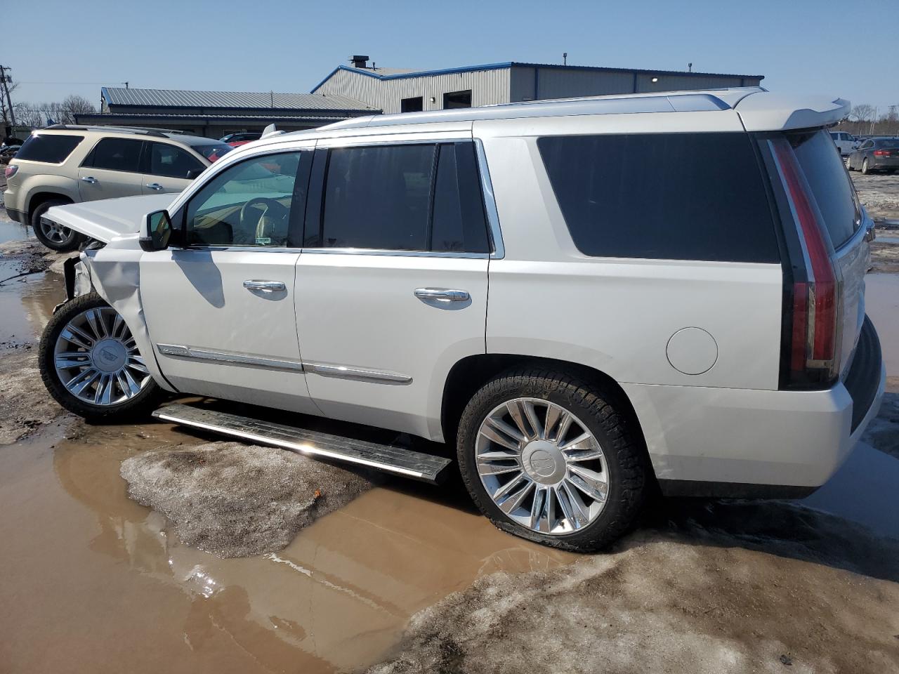 2016 Cadillac Escalade VIN 1GYS4DKJ2GR134289 Copart auction photo, front end damage thumbnail 2
