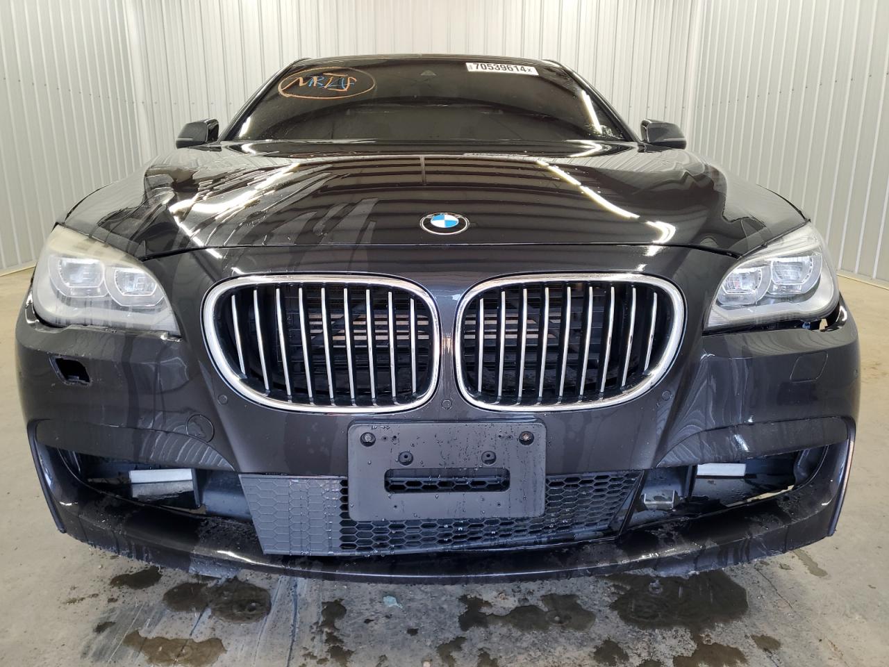 2015 BMW 7er VIN WBAYF8C52FD654858 Copart auction photo, front end damage thumbnail 5
