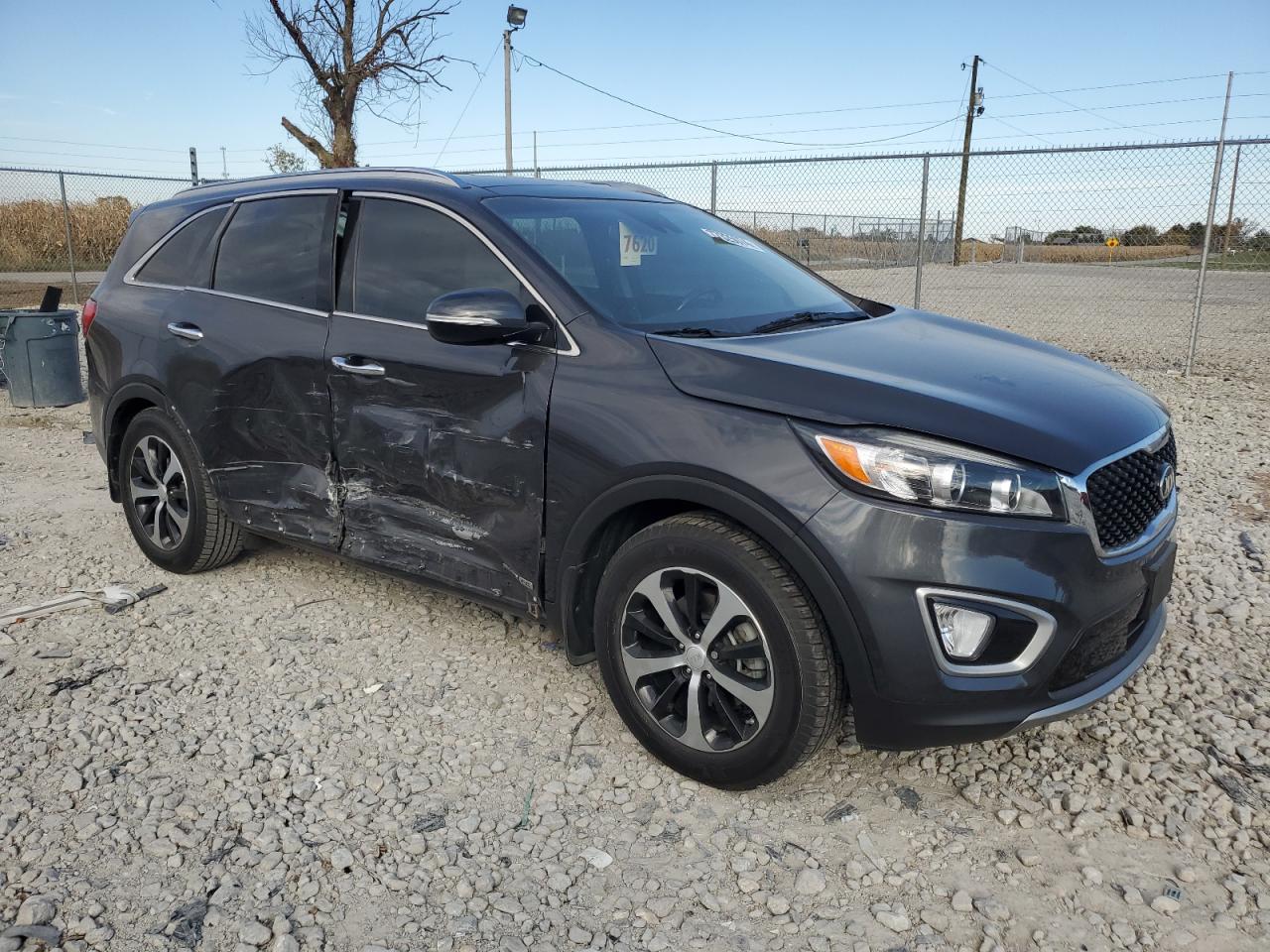 2018 KIA Sorento VIN 5XYPHDA54JG431820 Copart auction photo, side / minor dent/scratches damage thumbnail 4