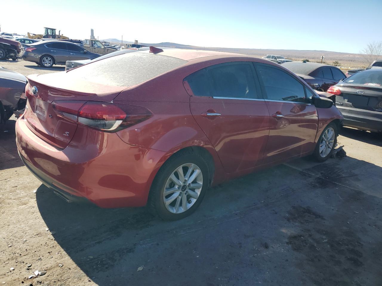 2017 KIA Forte VIN 3KPFL4A70HE091150 Copart auction photo, front end damage thumbnail 3