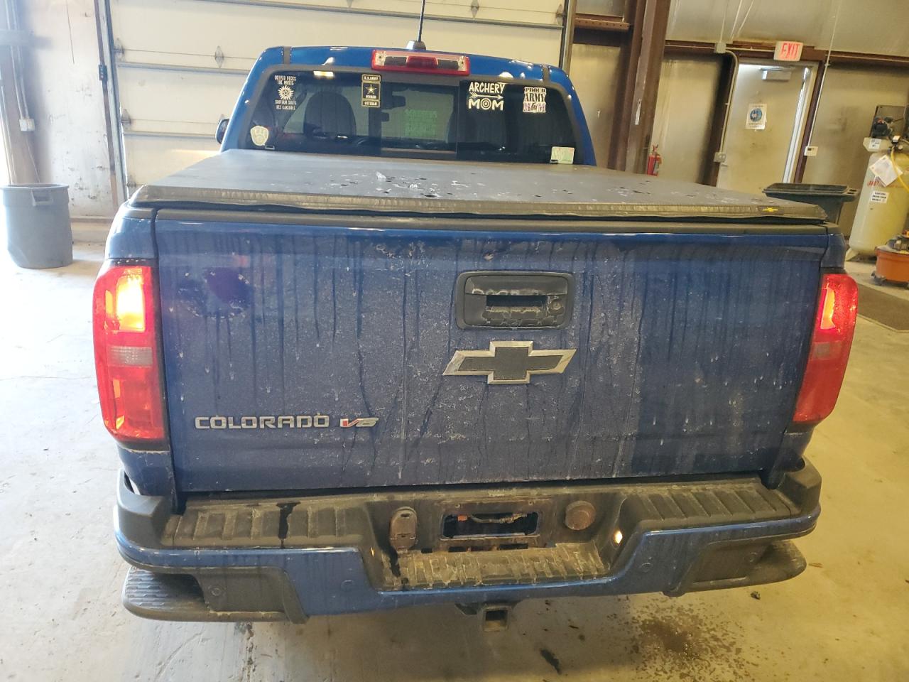 2020 Chevrolet Colorado VIN 1GCGTDEN1L1116839 Copart auction photo, front end damage thumbnail 6