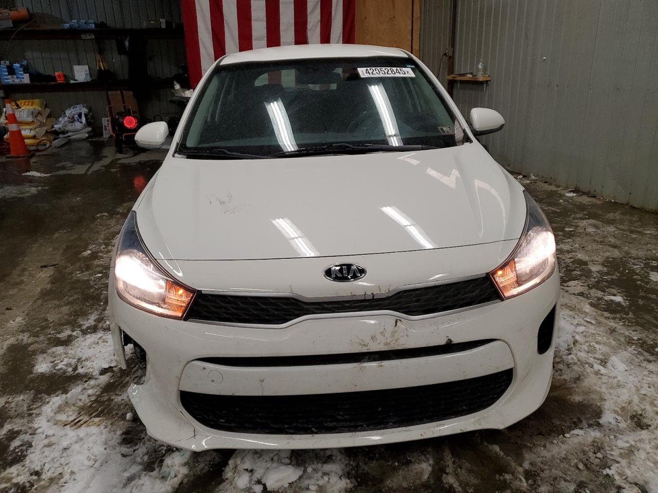 2020 KIA Rio VIN 3KPA25AD2LE316458 Copart auction photo, front end damage thumbnail 5