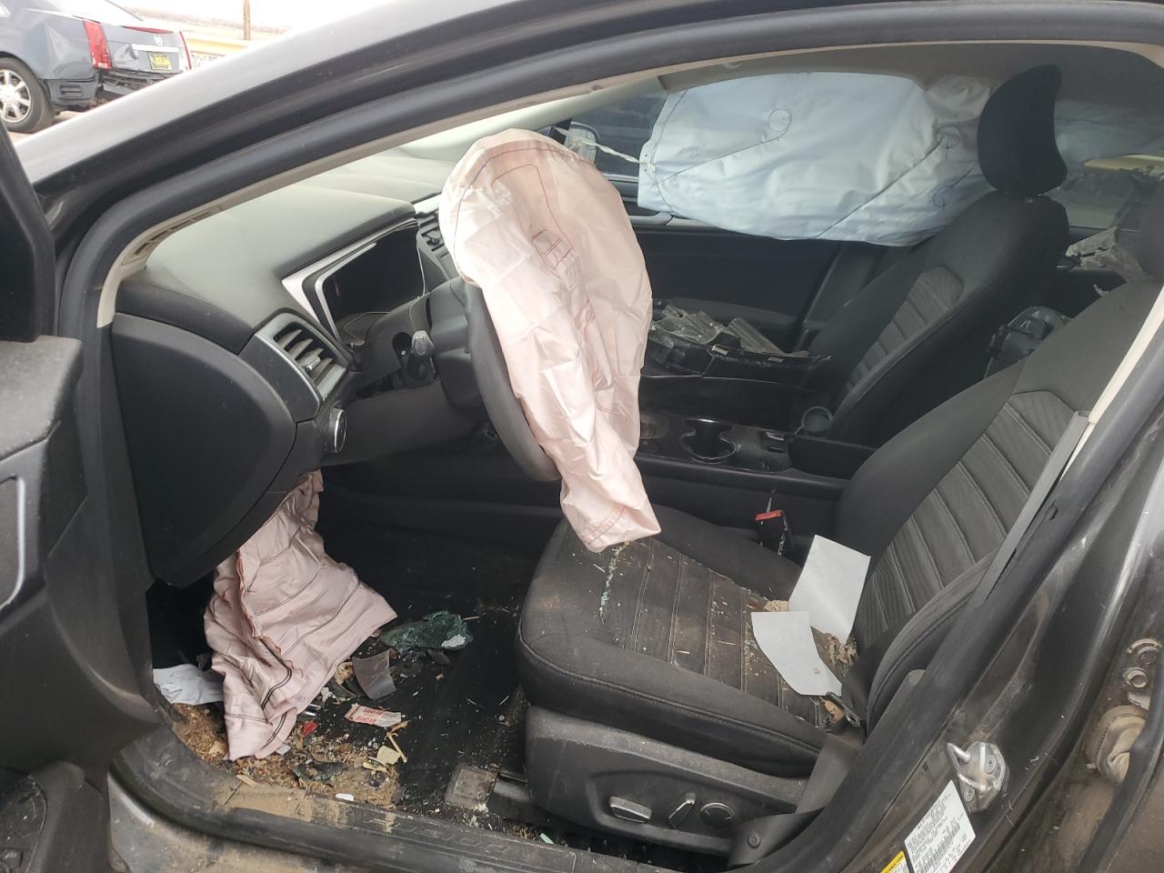 2016 Ford Fusion VIN 3FA6P0HD6GR224712 Copart auction photo, front end / side damage thumbnail 7