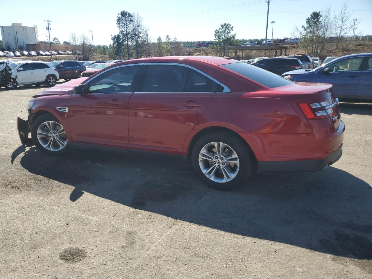 2013 Ford Taurus VIN 1FAHP2E87DG228749 Copart auction photo, front end damage thumbnail 2