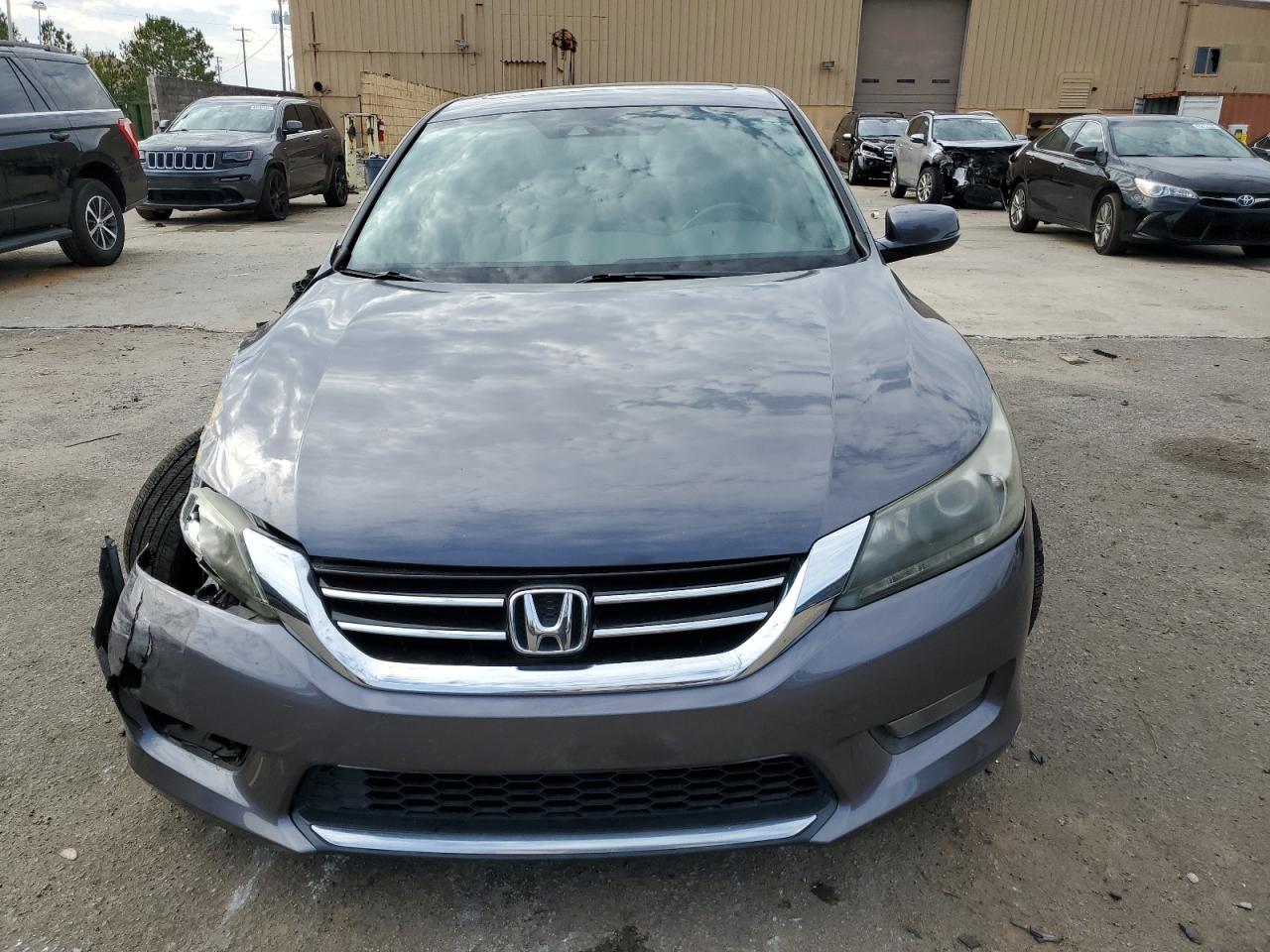2014 Honda Accord VIN 1HGCR3F81EA029513 Copart auction photo, front end damage thumbnail 5