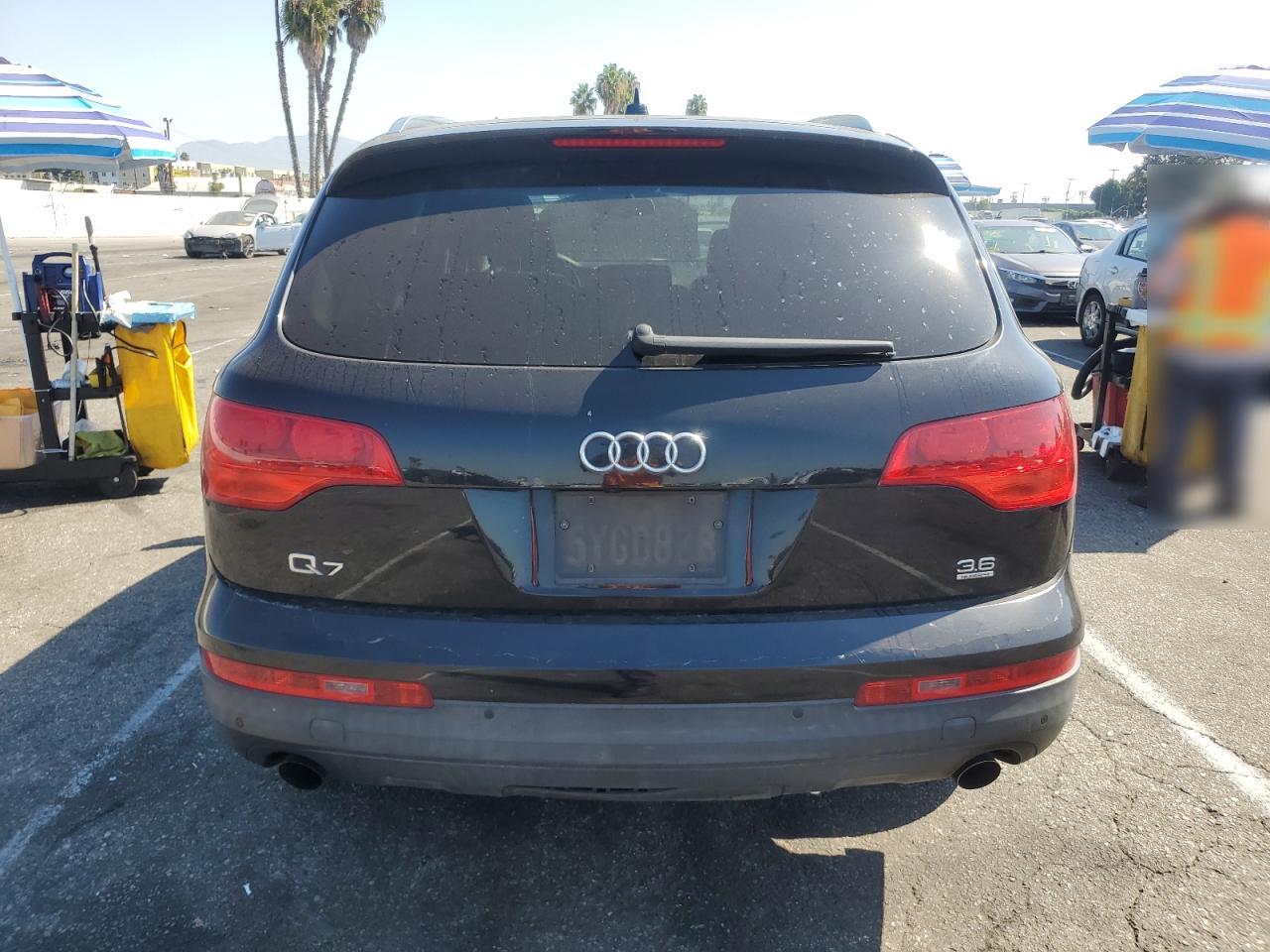 2007 Audi Q7 VIN WA1BY74LX7D059195 Copart auction photo, mechanical / side damage thumbnail 6