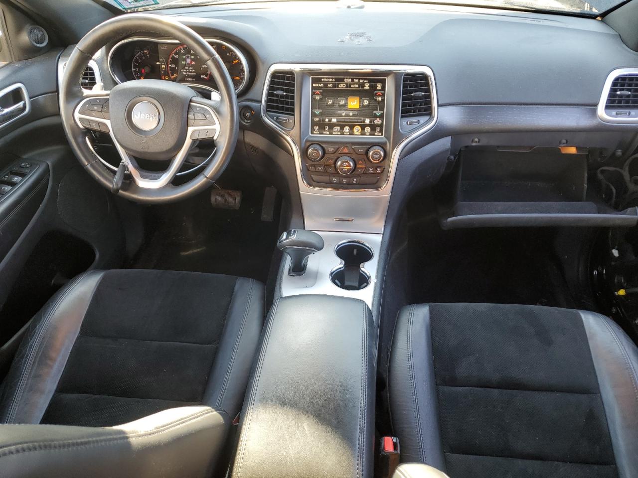 2015 Jeep Grand Cherokee VIN 1C4RJFAG0FC954662 Copart auction photo, front end / side damage thumbnail 8