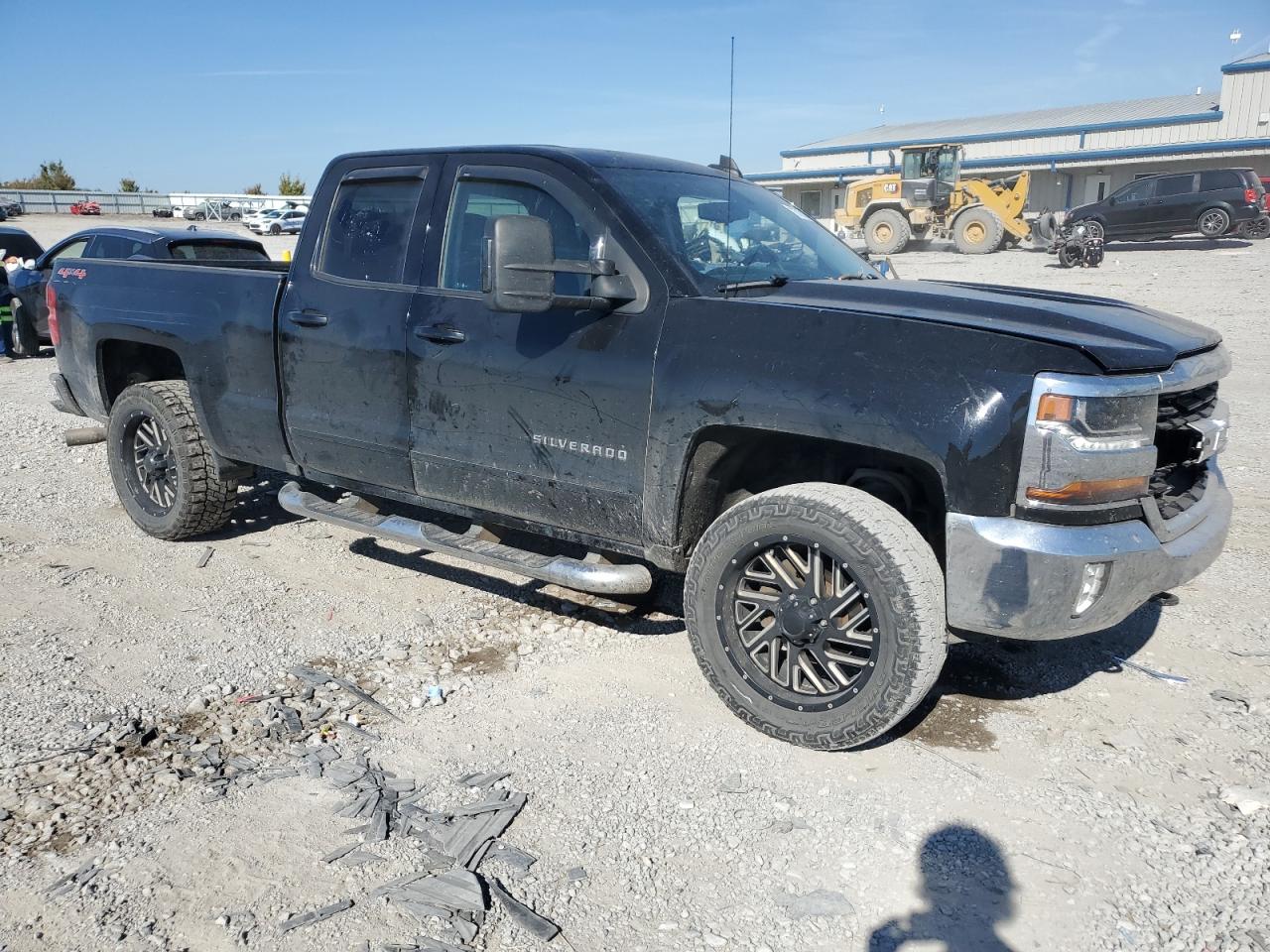 2016 Chevrolet Silverado VIN 1GCVKREH9GZ353751 Copart auction photo, side / front end damage thumbnail 4