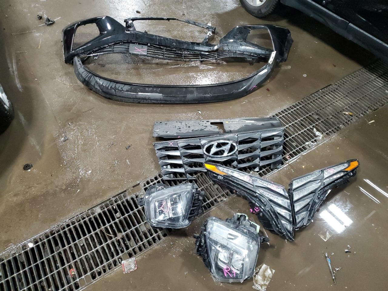 2022 Hyundai Tucson VIN KM8JFCA12NU061759 Copart auction photo, front end damage thumbnail 14