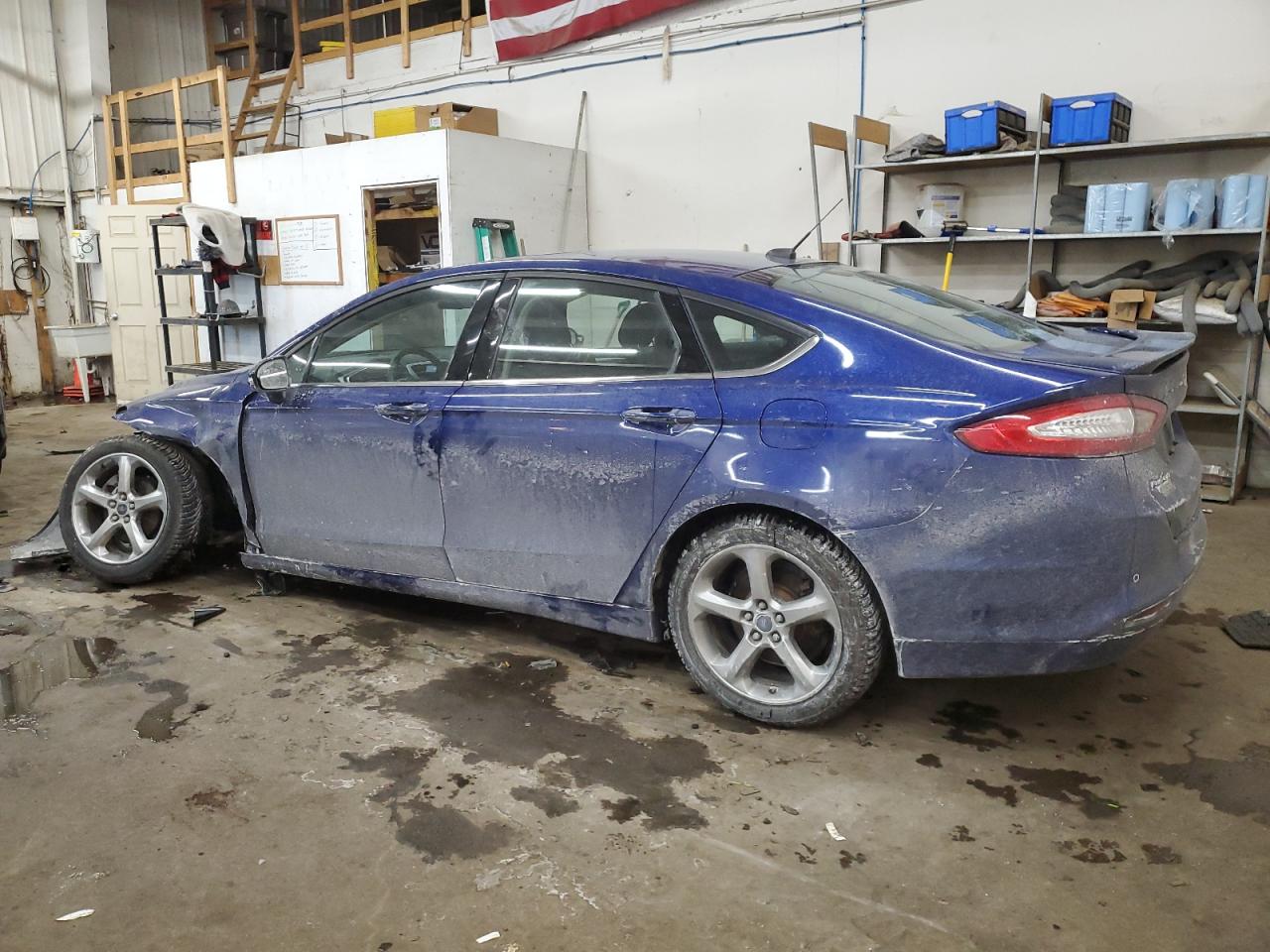 2014 Ford Fusion VIN 3FA6P0H74ER126690 Copart auction photo, front end damage thumbnail 2