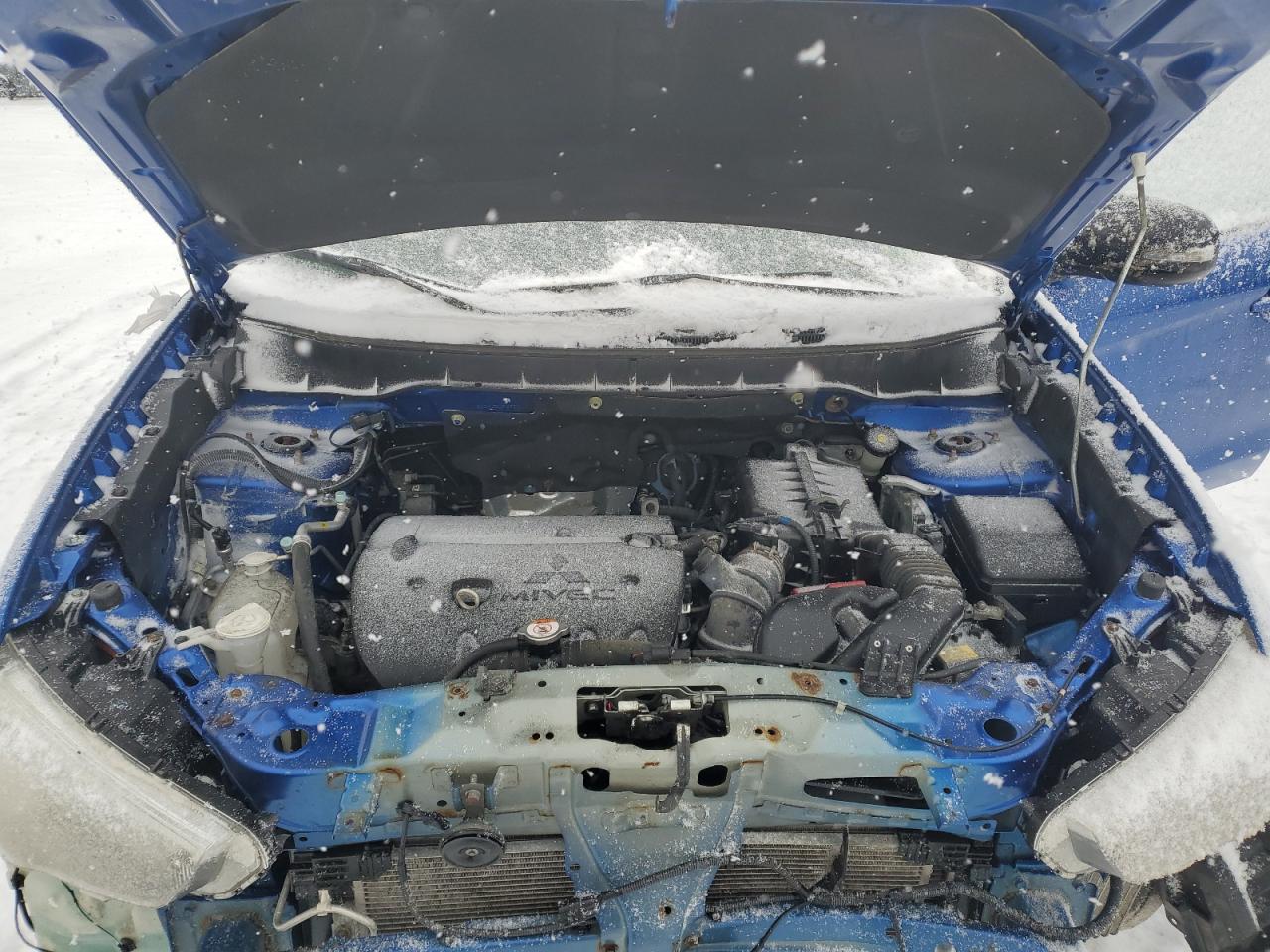 2018 Mitsubishi Outlander VIN JA4AR3AUXJZ025220 Copart auction photo, front end damage thumbnail 11