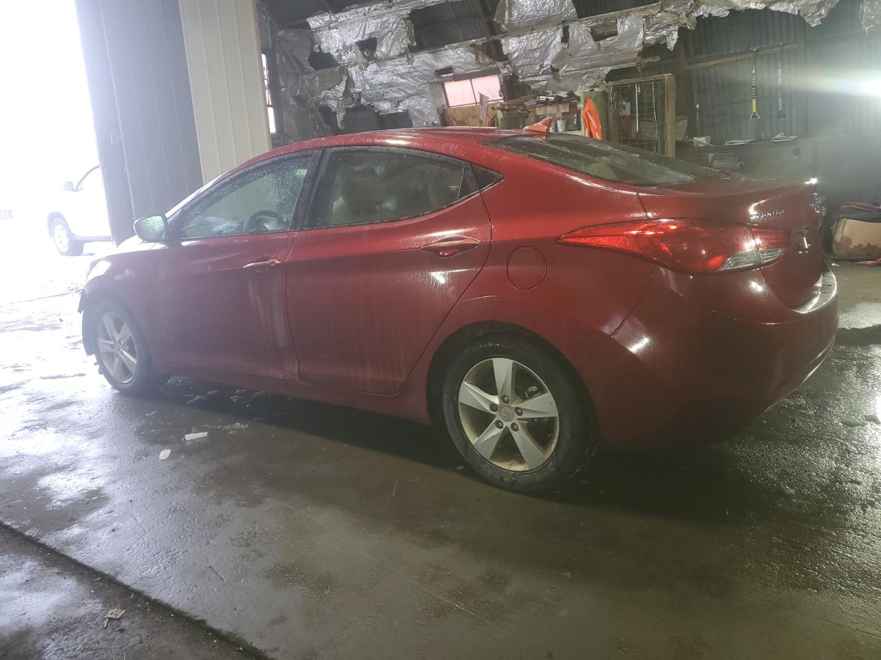 2013 Hyundai Elantra VIN 5NPDH4AE8DH452699 Copart auction photo, front end damage thumbnail 2