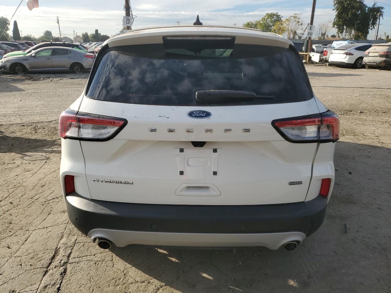 2020 Ford Escape VIN 1FMCU0DZ5LUA57913 Copart auction photo, rear end / front end damage thumbnail 6