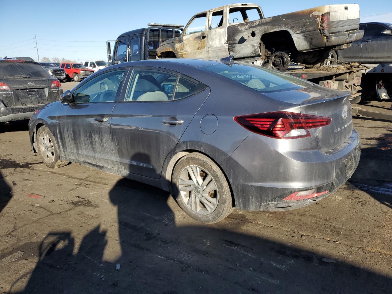 2020 Hyundai Elantra VIN 5NPD84LF0LH540134 Copart auction photo, front end damage thumbnail 2