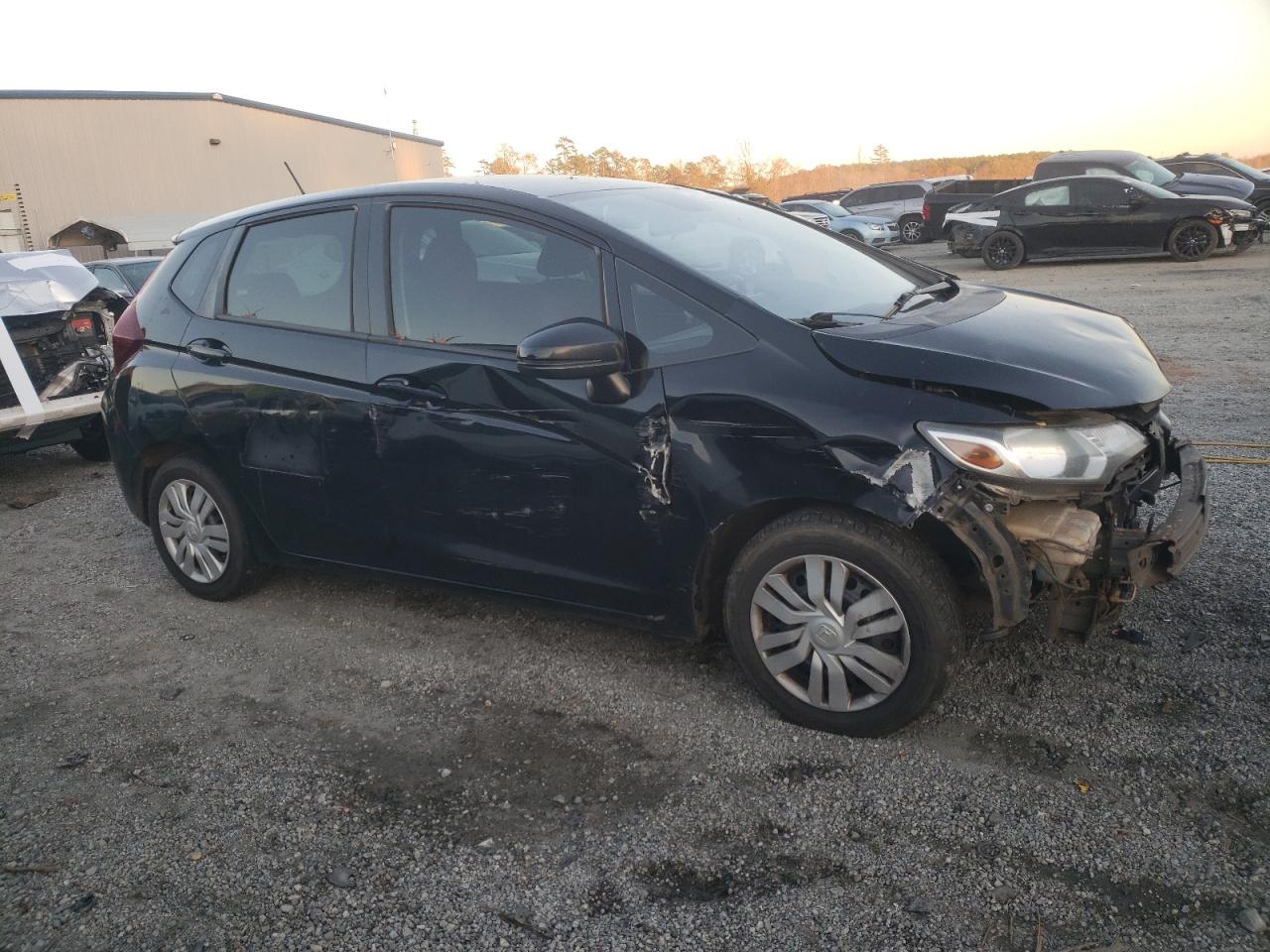 2016 Honda Fit VIN JHMGK5H52GX014634 Copart auction photo, all over damage thumbnail 4