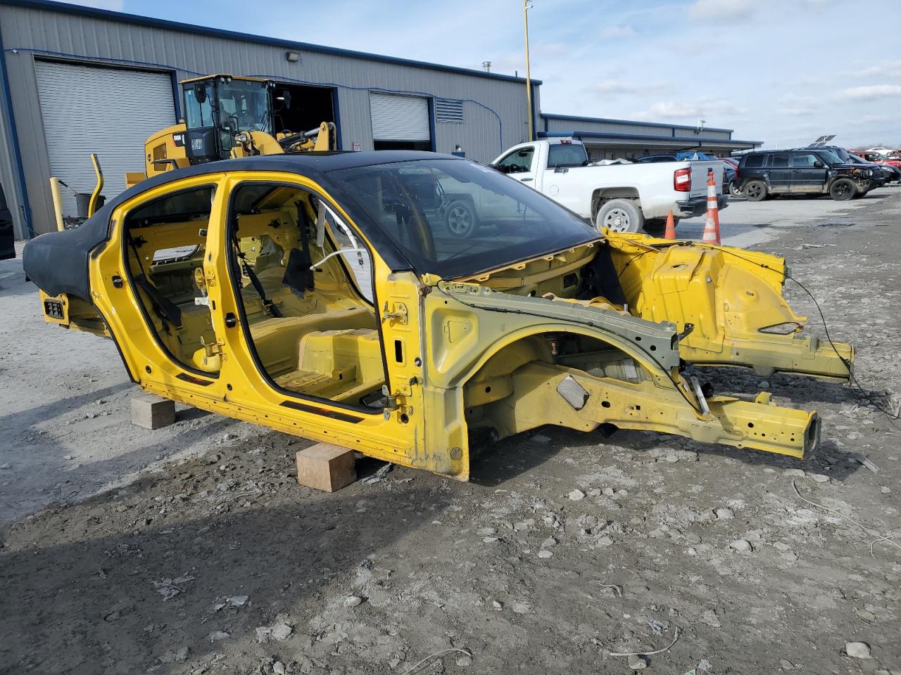 2018 Dodge Charger VIN 2C3CDXGJ0JH187704 Copart auction photo, stripped damage thumbnail 4