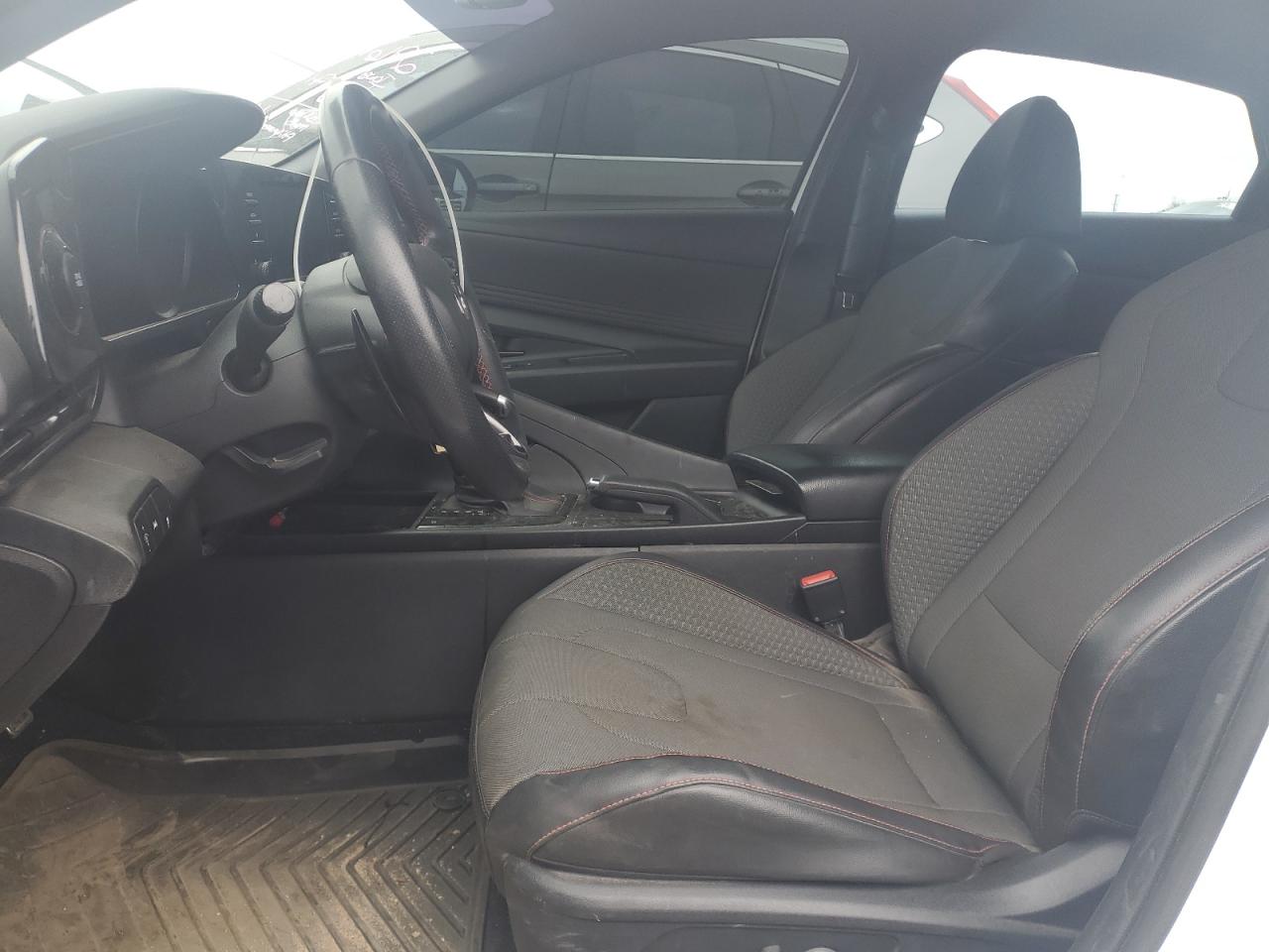 2021 Hyundai Elantra VIN KMHLR4AF5MU105611 Copart auction photo, front end damage thumbnail 7