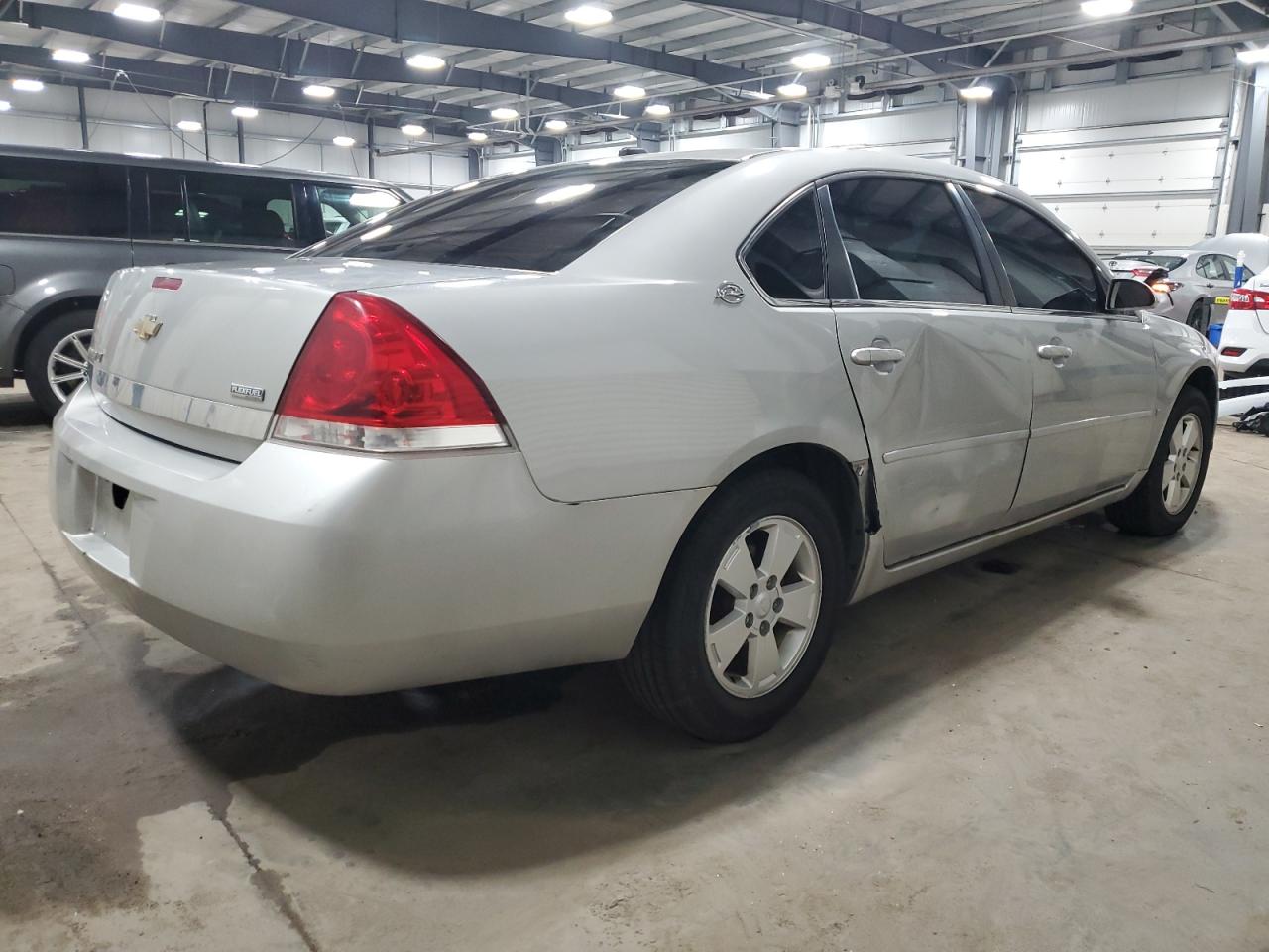 2008 Chevrolet Impala VIN 2G1WT58K989210143 Copart auction photo, side / rear end damage thumbnail 3